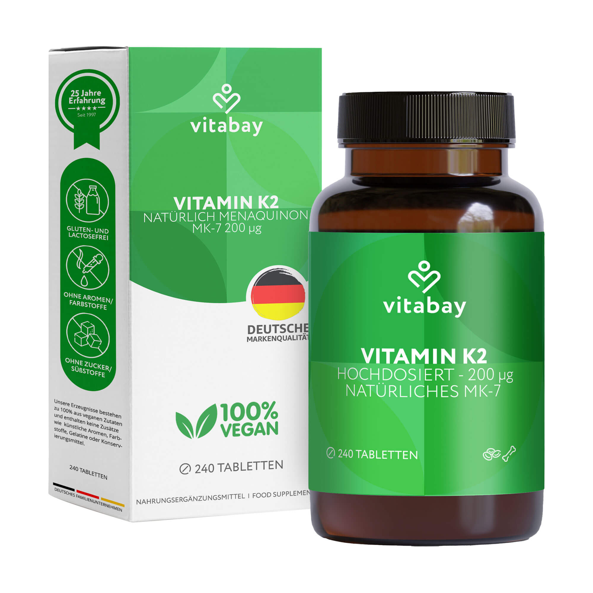 Vitabay Vitamin K2 200 µg Tabletten