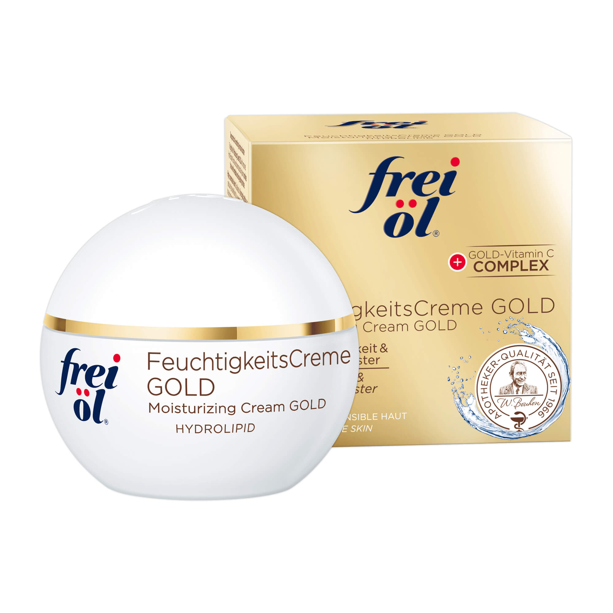 Frei Öl Hydrolipid FeuchtigkeitsCreme Gold