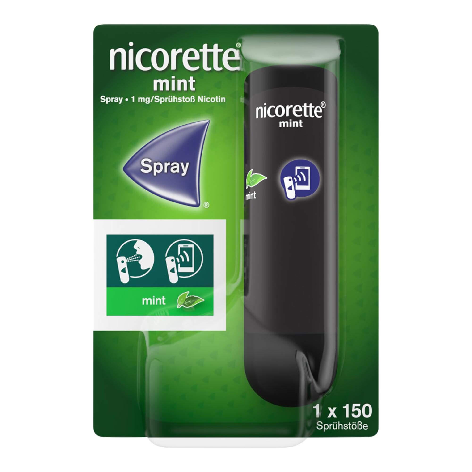 Nicorette Mint Spray 1 mg/Sprühstoß