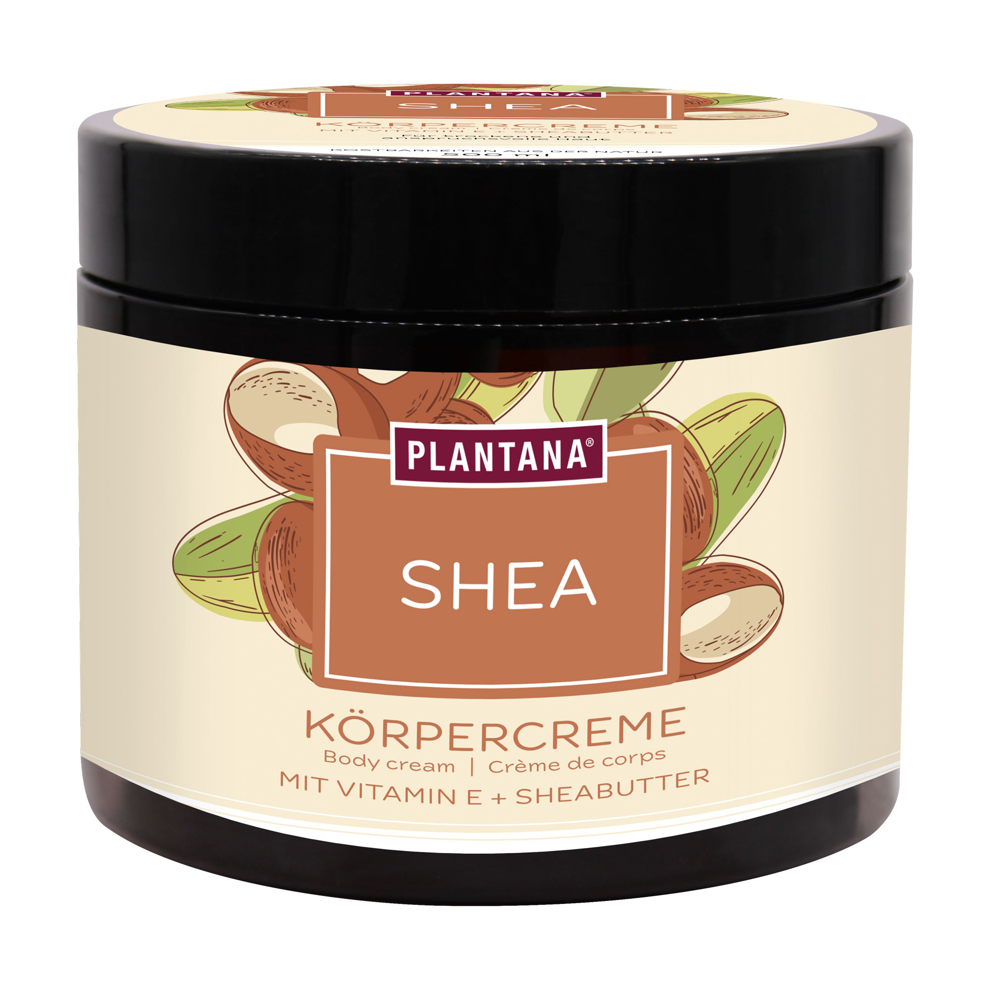 Plantana Shea Körpercreme mit Sheabutter und Vitamin E