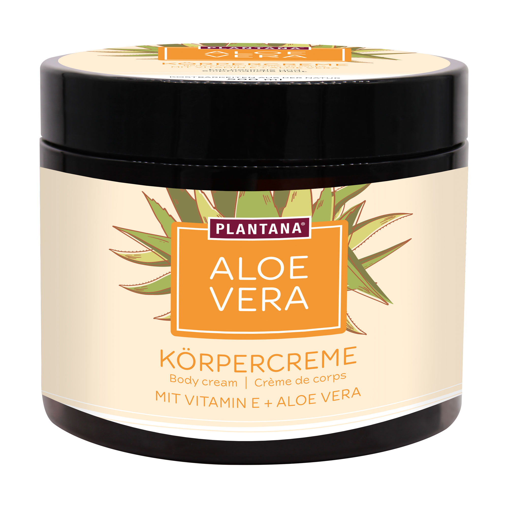 Plantana Aloe Vera Körpercreme mit Vitamin E