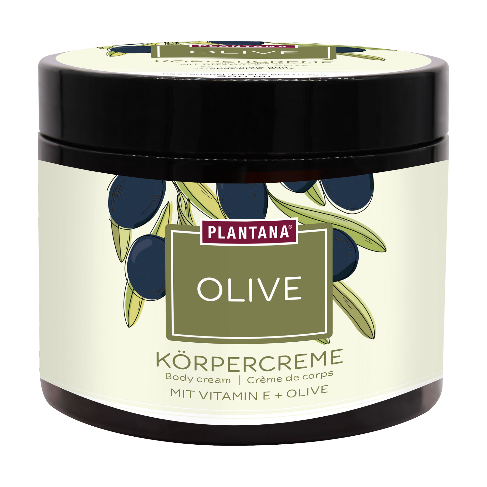 Plantana Oliven Körpercreme mit Vitamin E