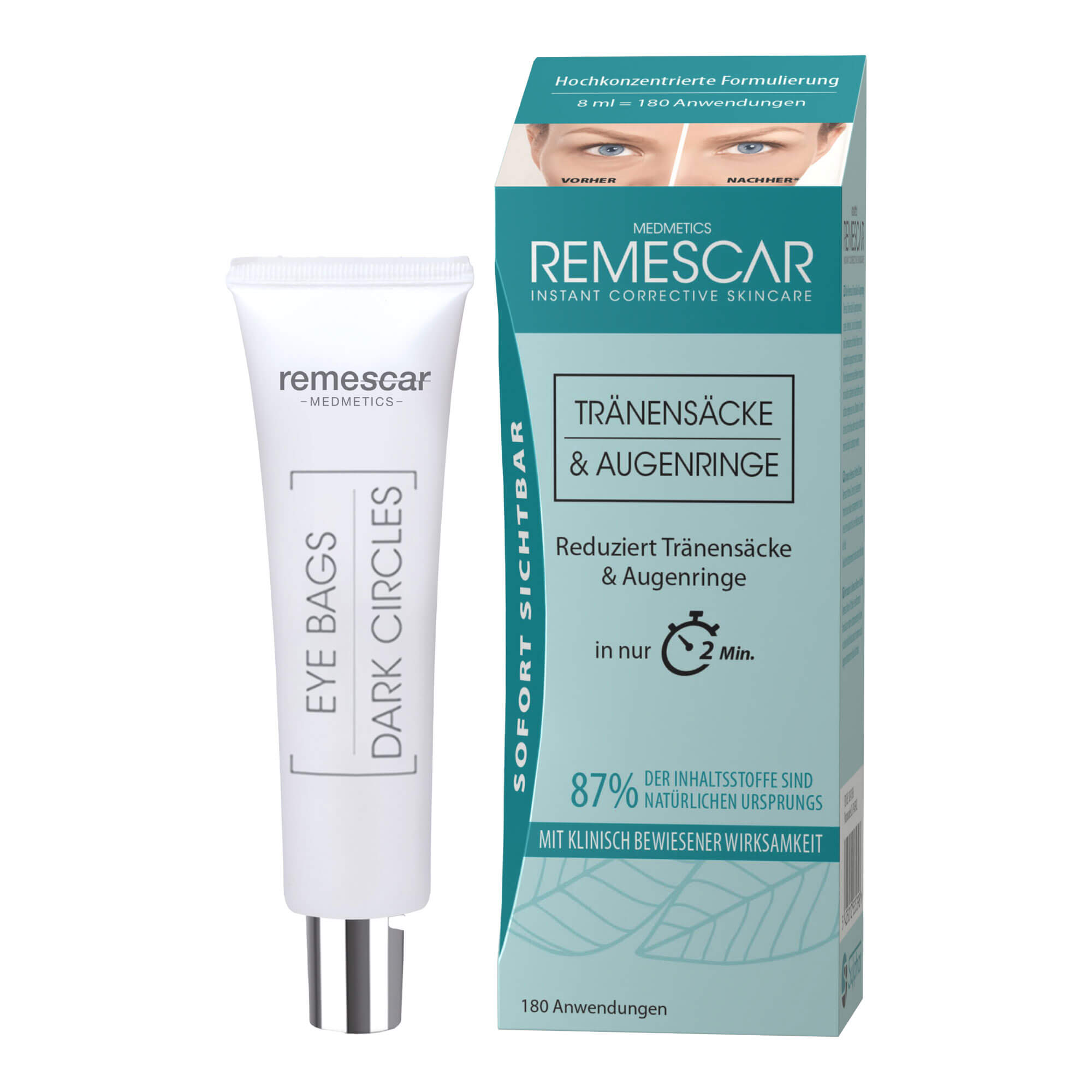 Remescar Tränensäcke und Augenringe Augencreme