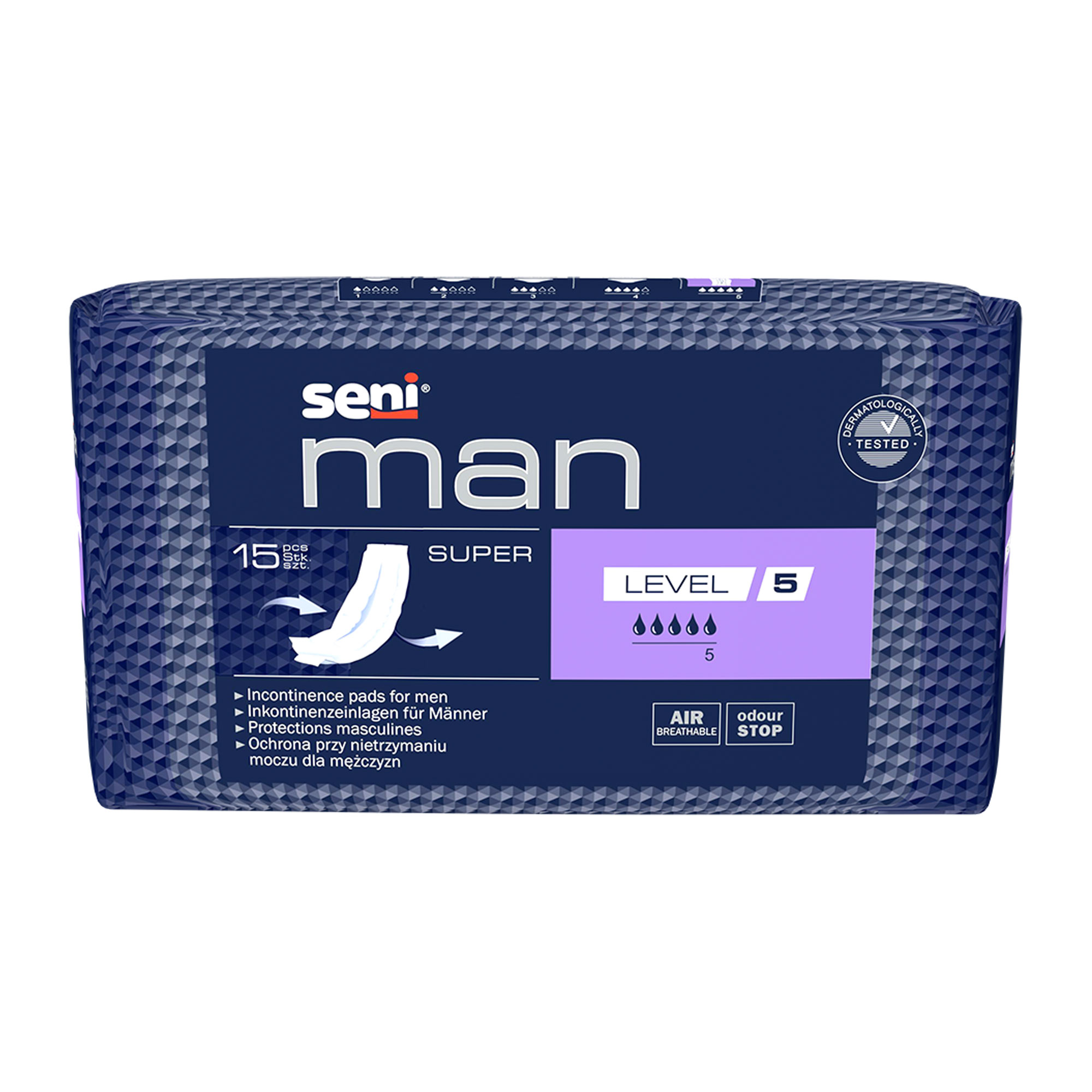 Seni Man Inkontinezeinlagen Super Level 5