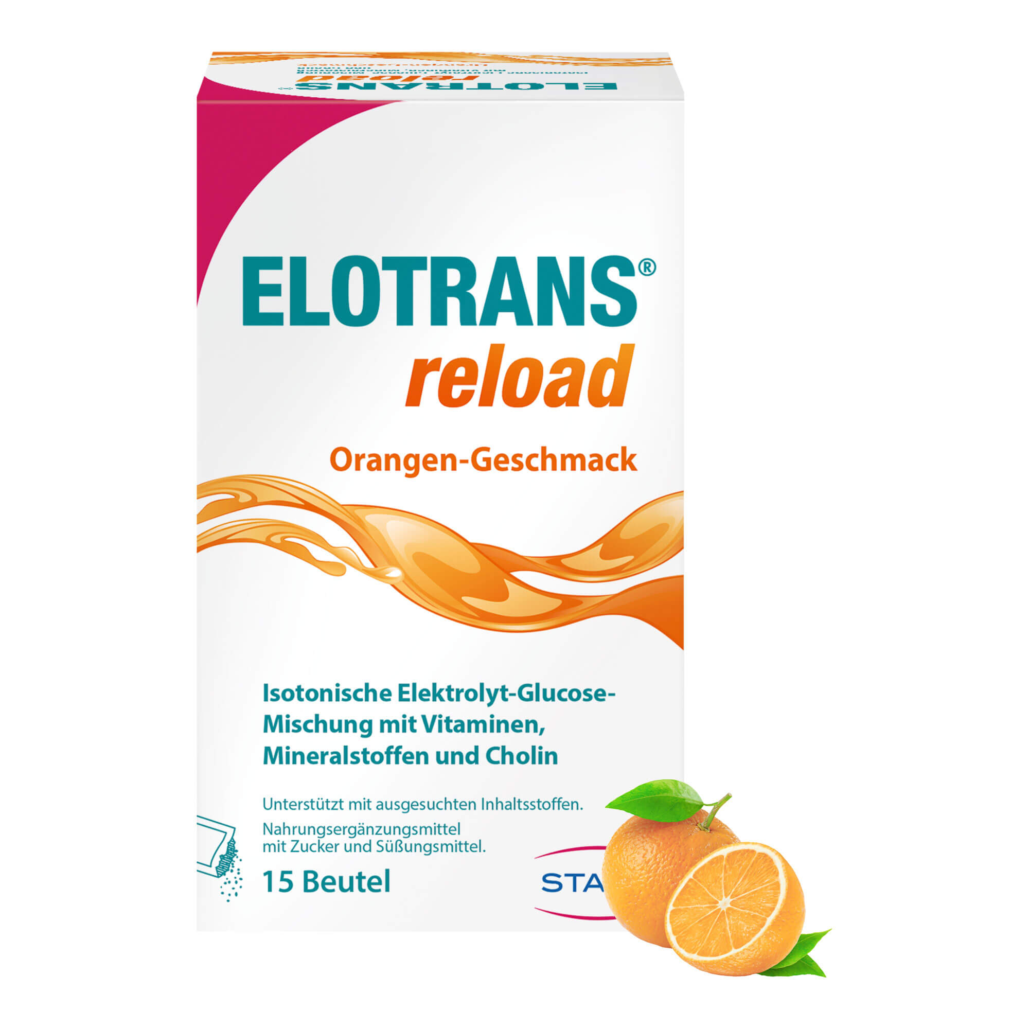 Elotrans reload Elektrolyt-Pulver mit Vitaminen