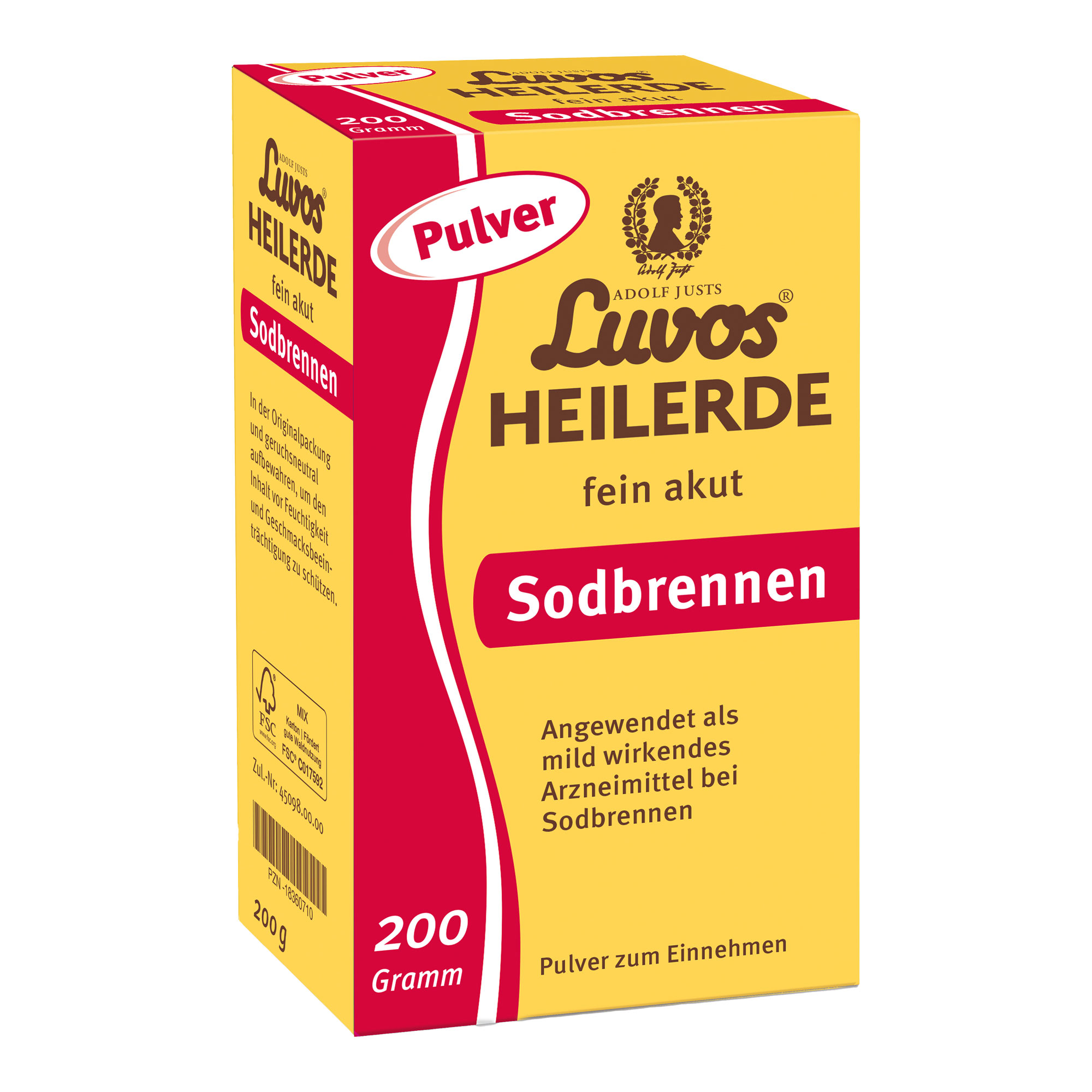 Luvos-Heilerde fein akut Sodbrennen