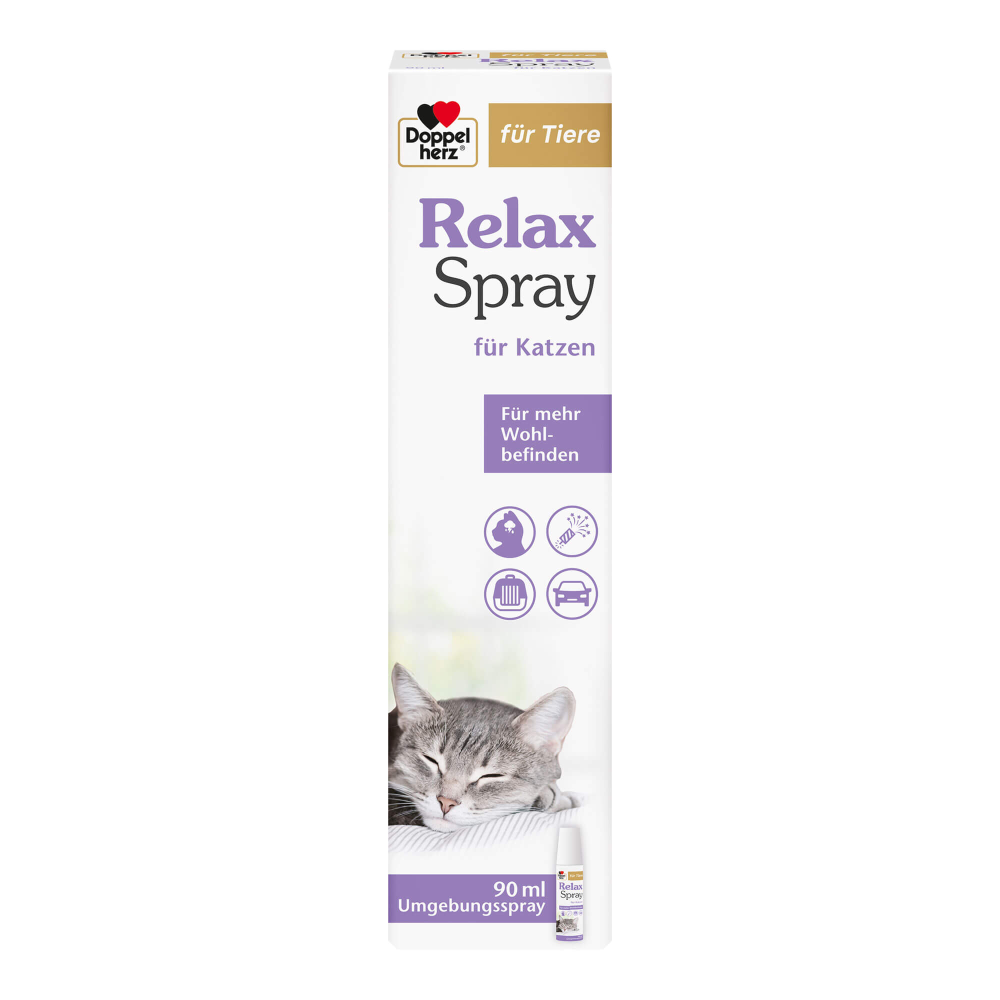 Doppelherz für Tiere Relaxspray für Katzen