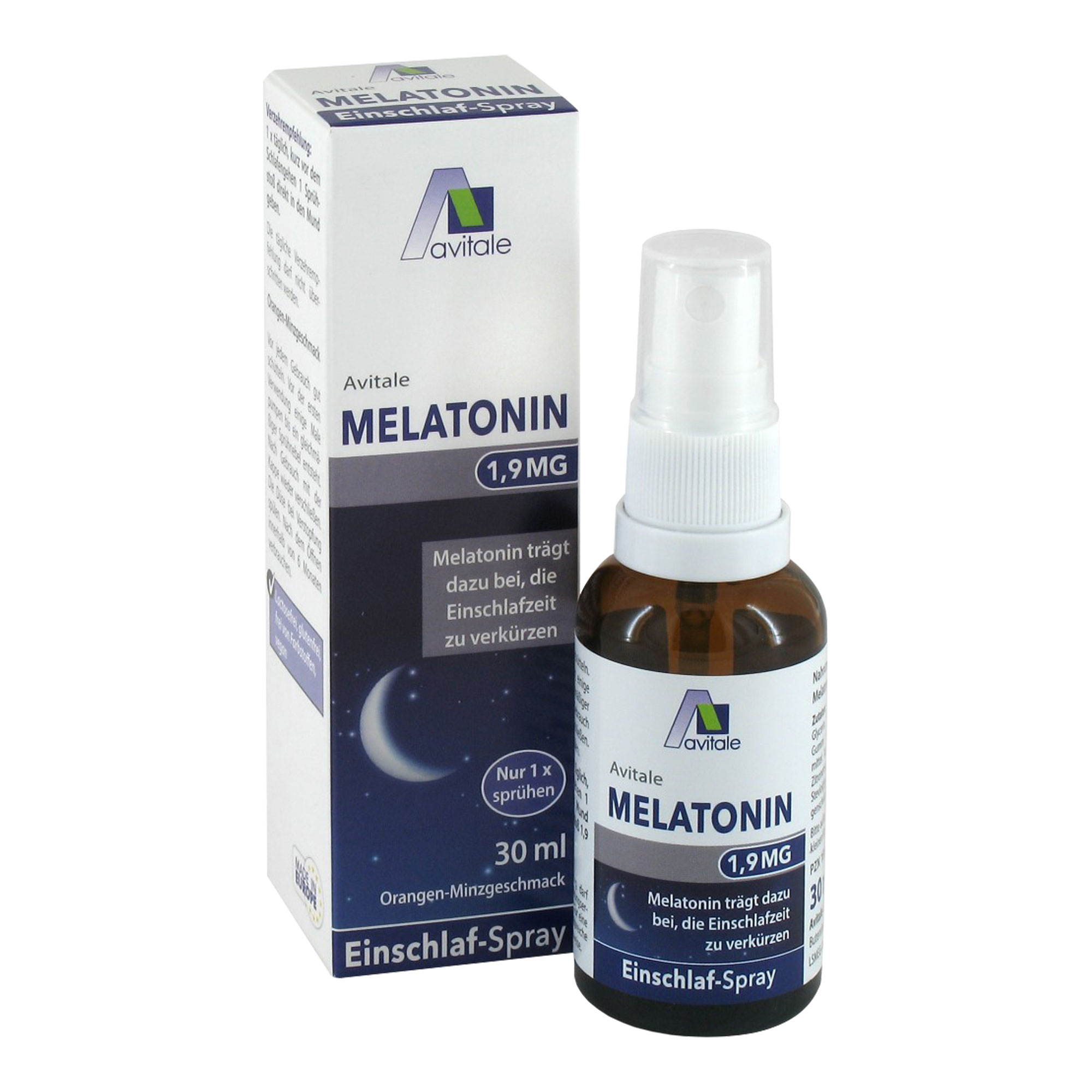 Melatonin 1,9 mg Einschlaf-Spray