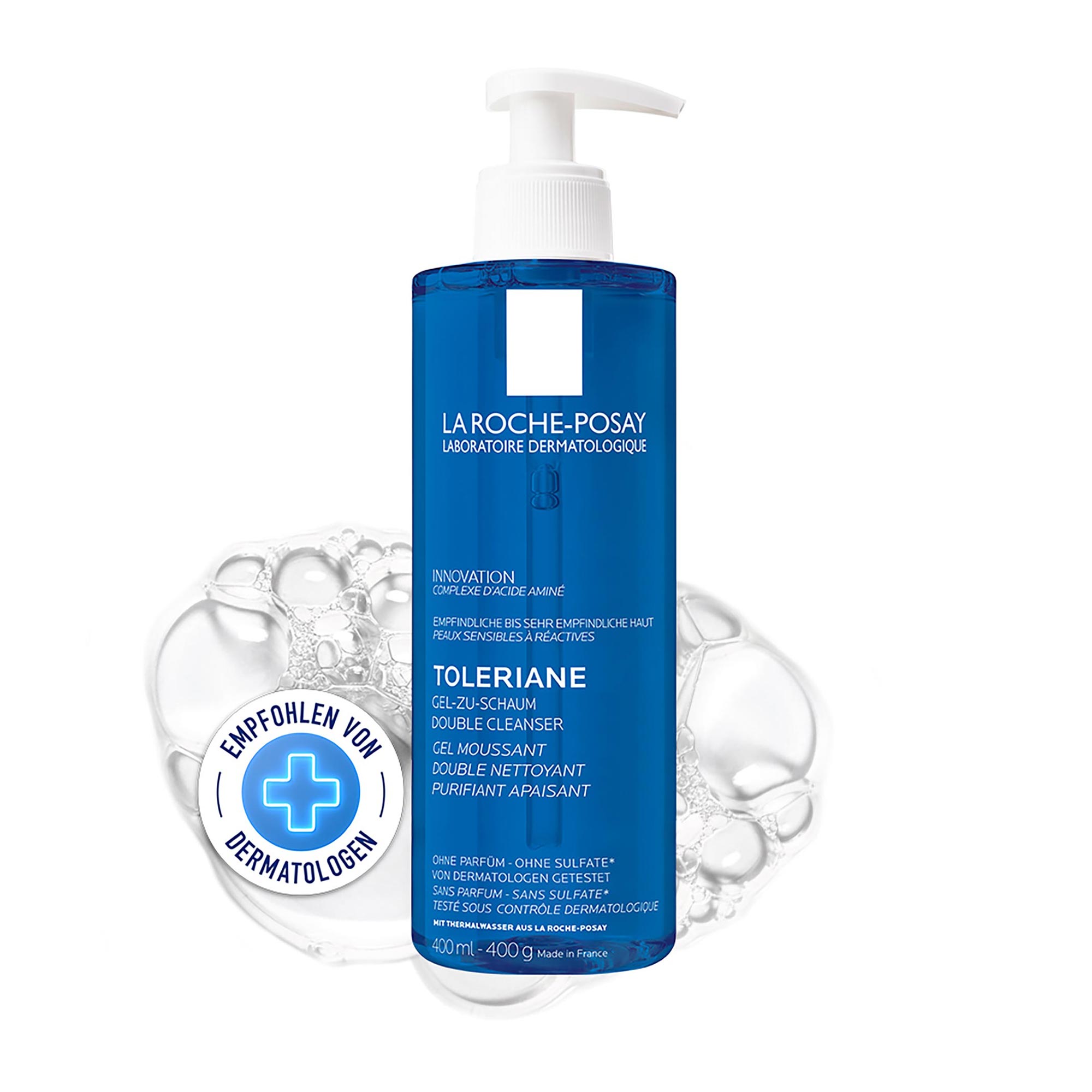 La Roche Posay Toleriane Gel-zu-Schaum Double Cleanser