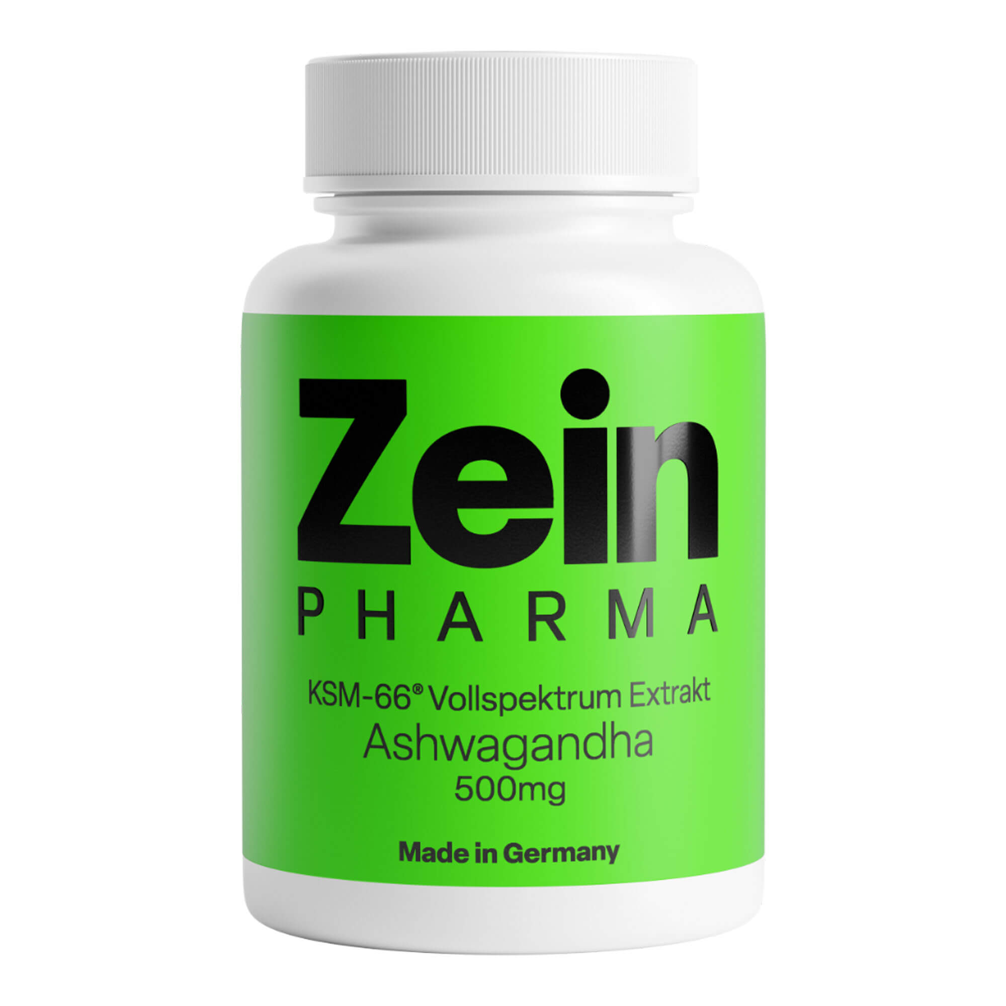 ZeinPharma Ashwagandha mit KSM-66 Vollspektrum Extrakt 500mg