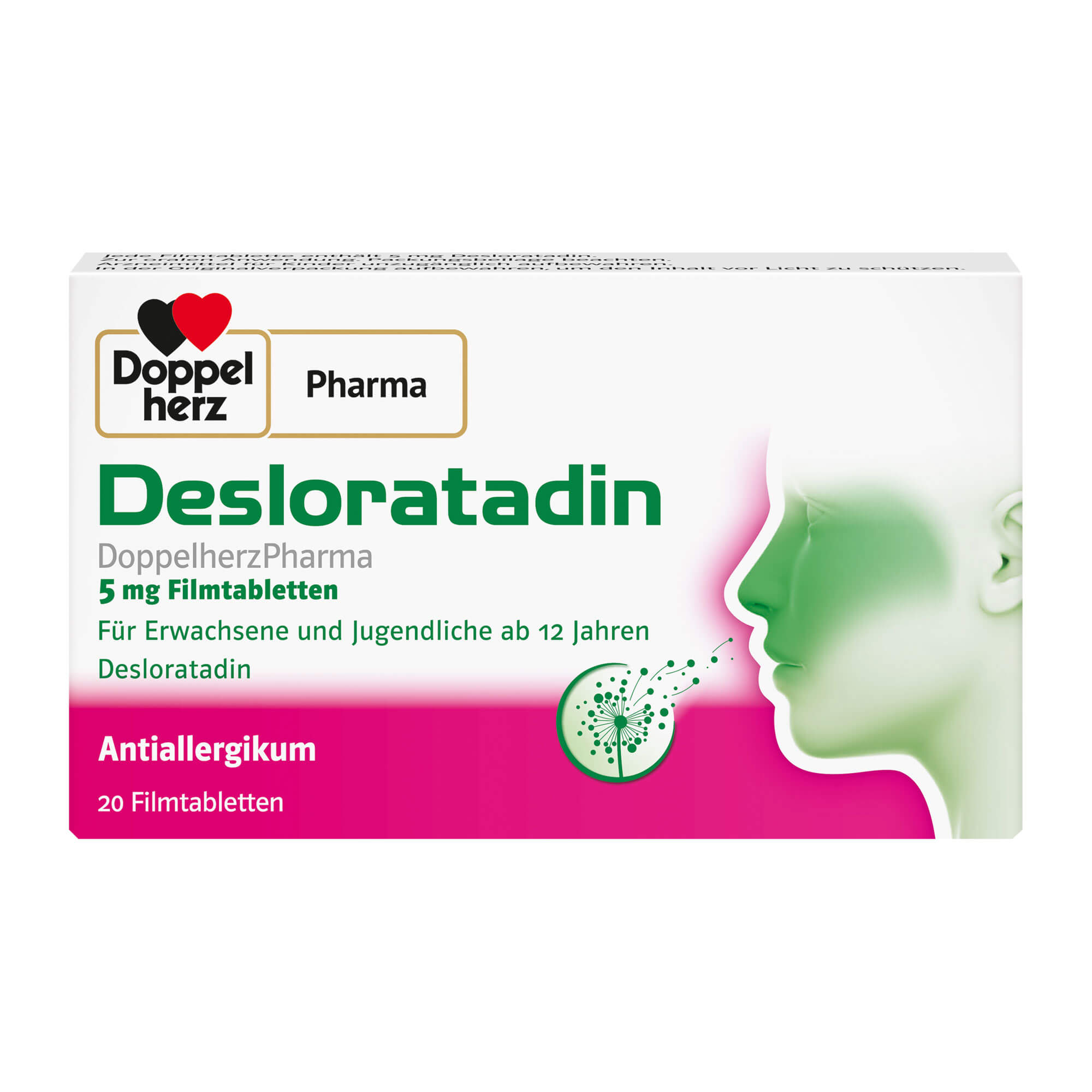 Doppelherz Pharma Desloratadin 5 mg Filmtabletten