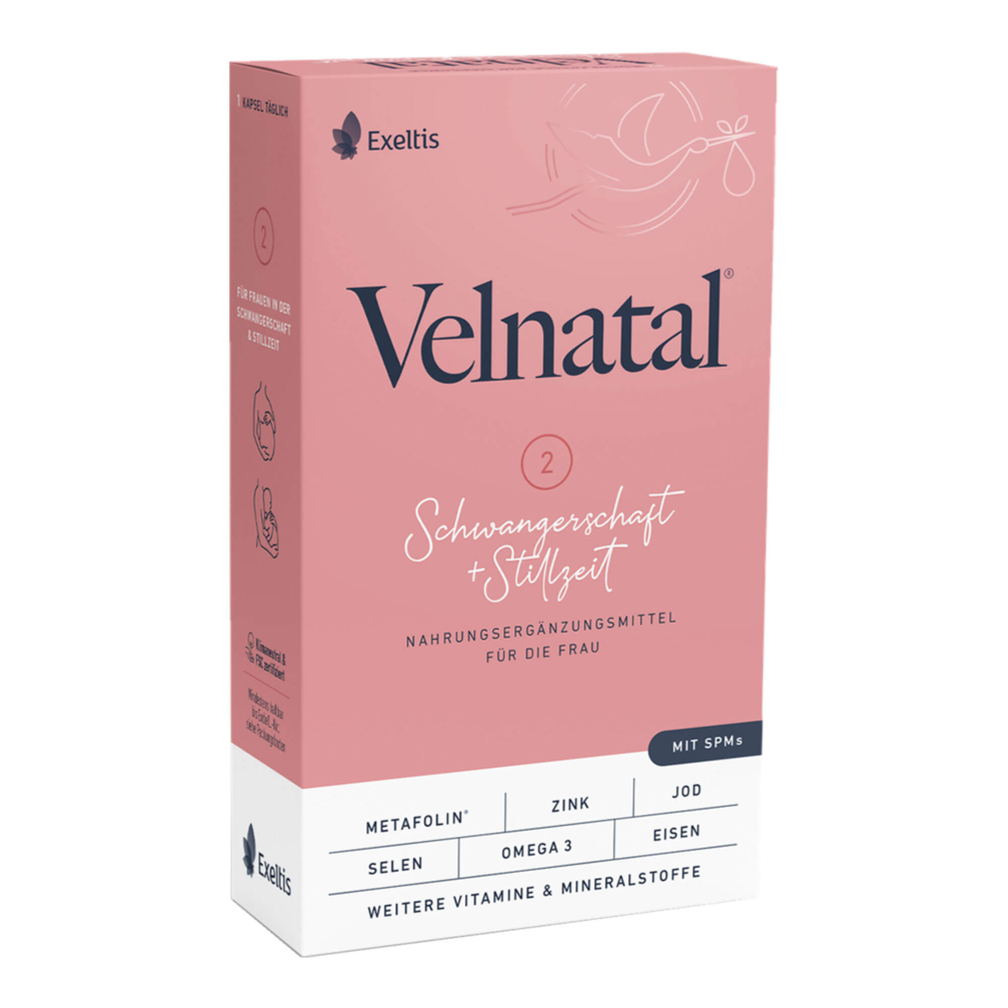 Velnatal Schwangerschaft und Stillzeit Weichkapseln