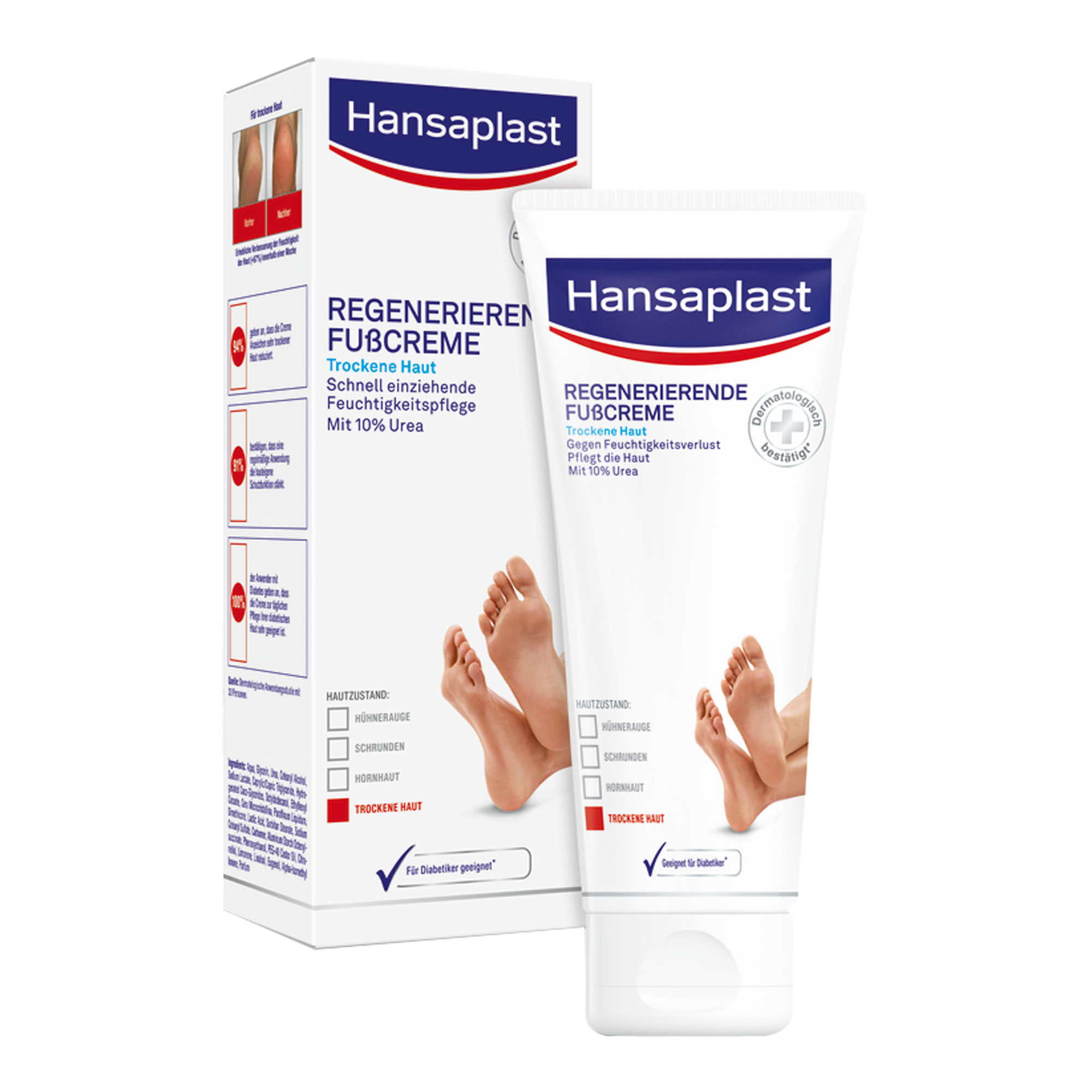 Hansaplast Regenerierende Fußcreme 10% Urea