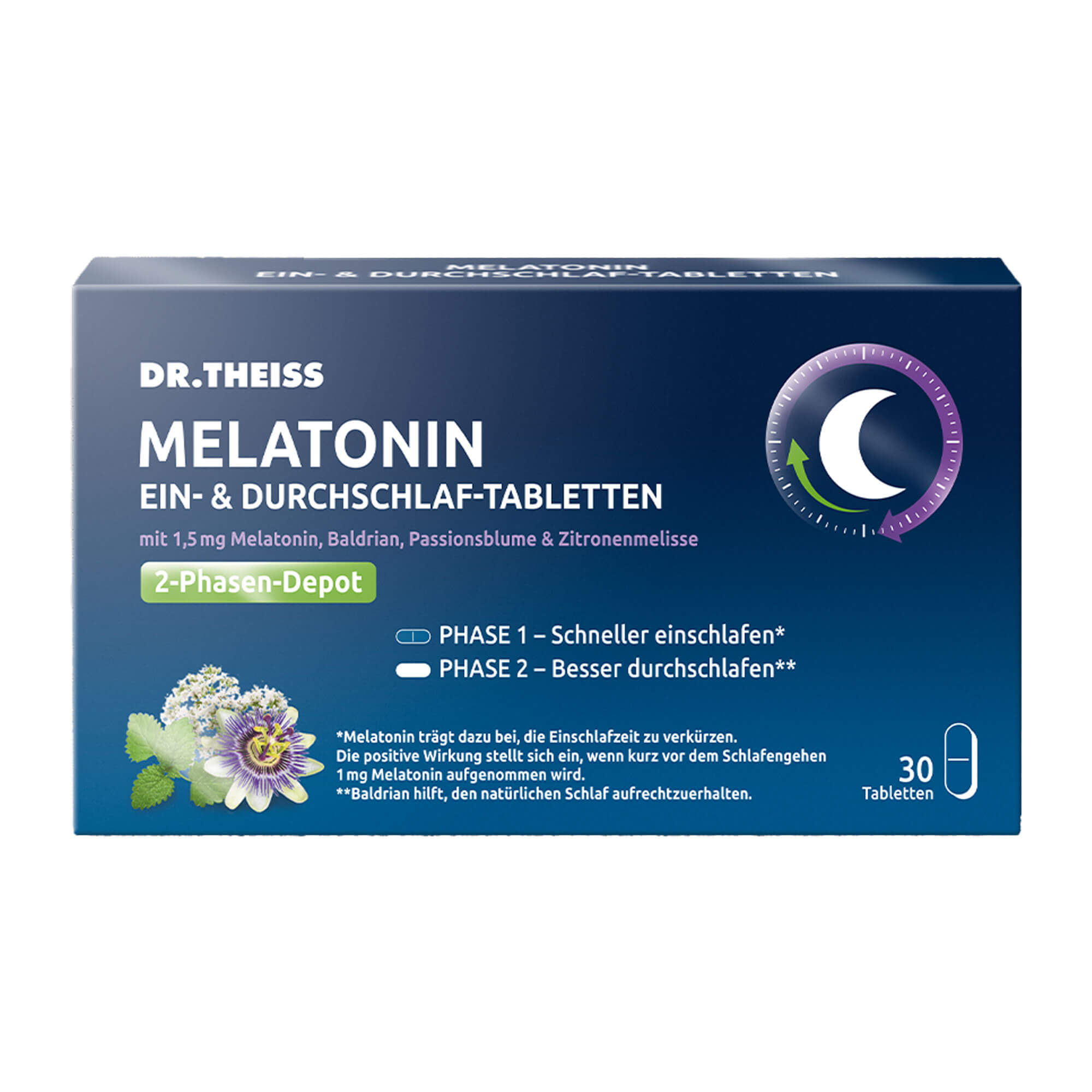 Dr. Theiss Melatonin Ein- & Durchschlaf-Tabletten