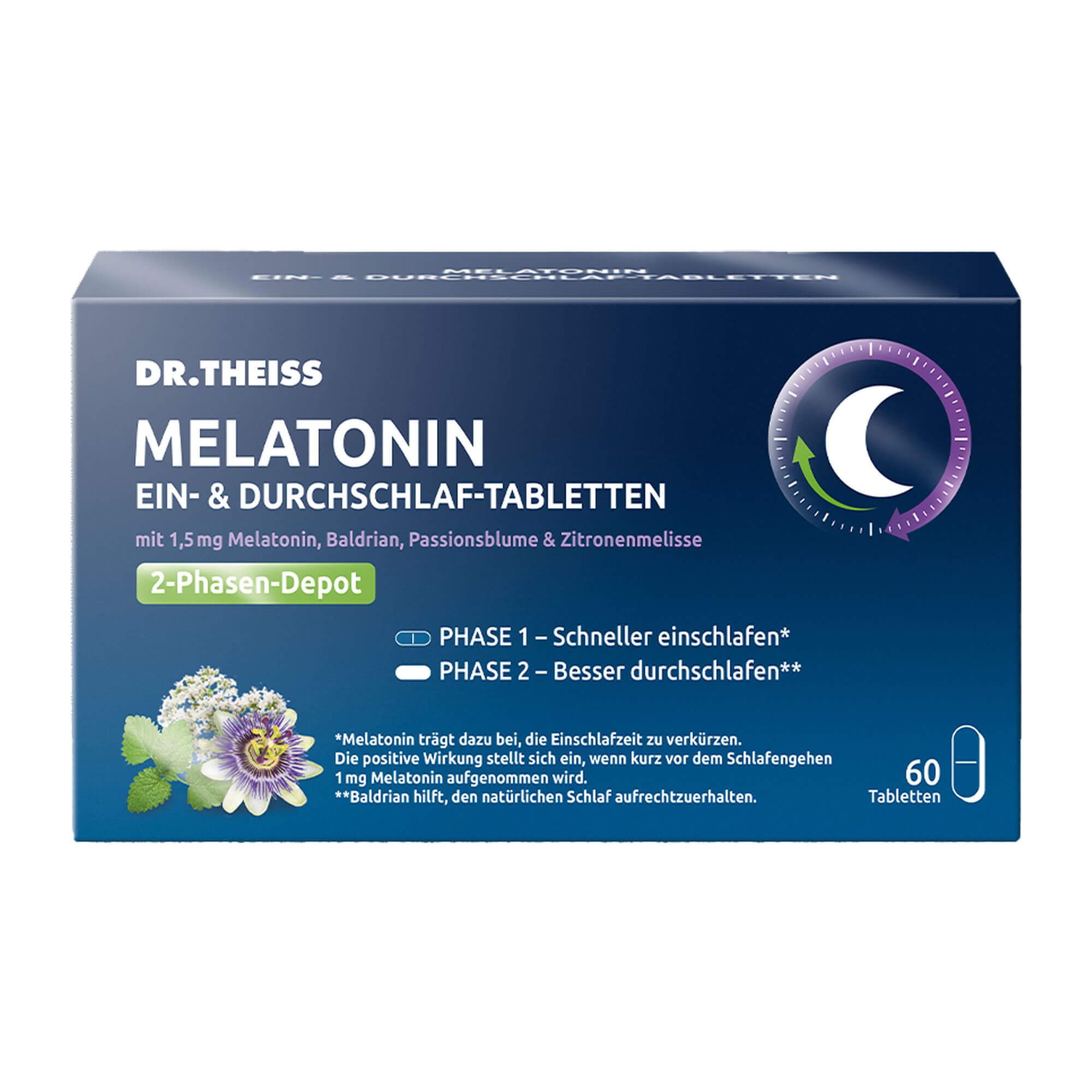 Dr. Theiss Melatonin Ein- & Durchschlaf-Tabletten