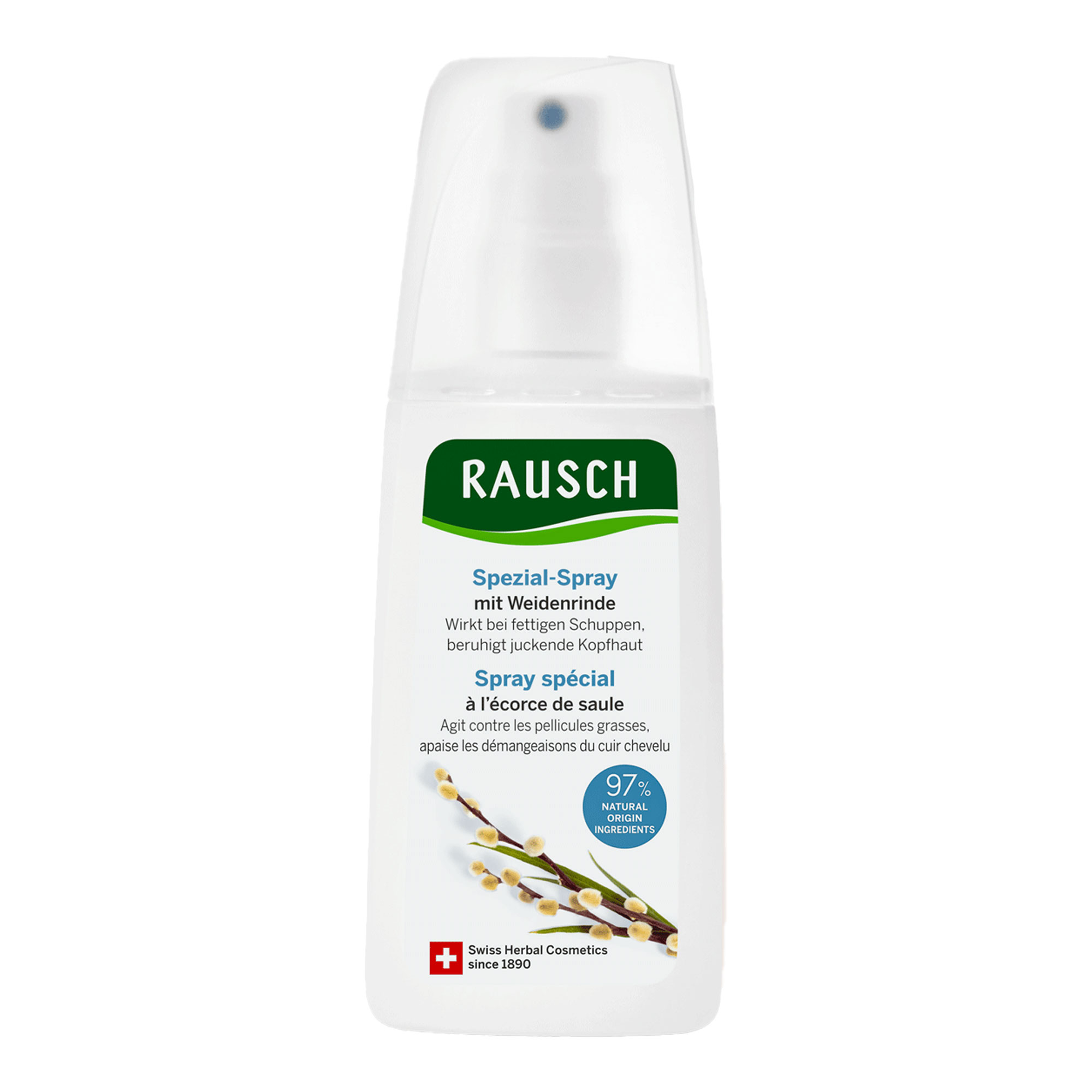 Rausch Spezial-Spray mit Weidenrinde