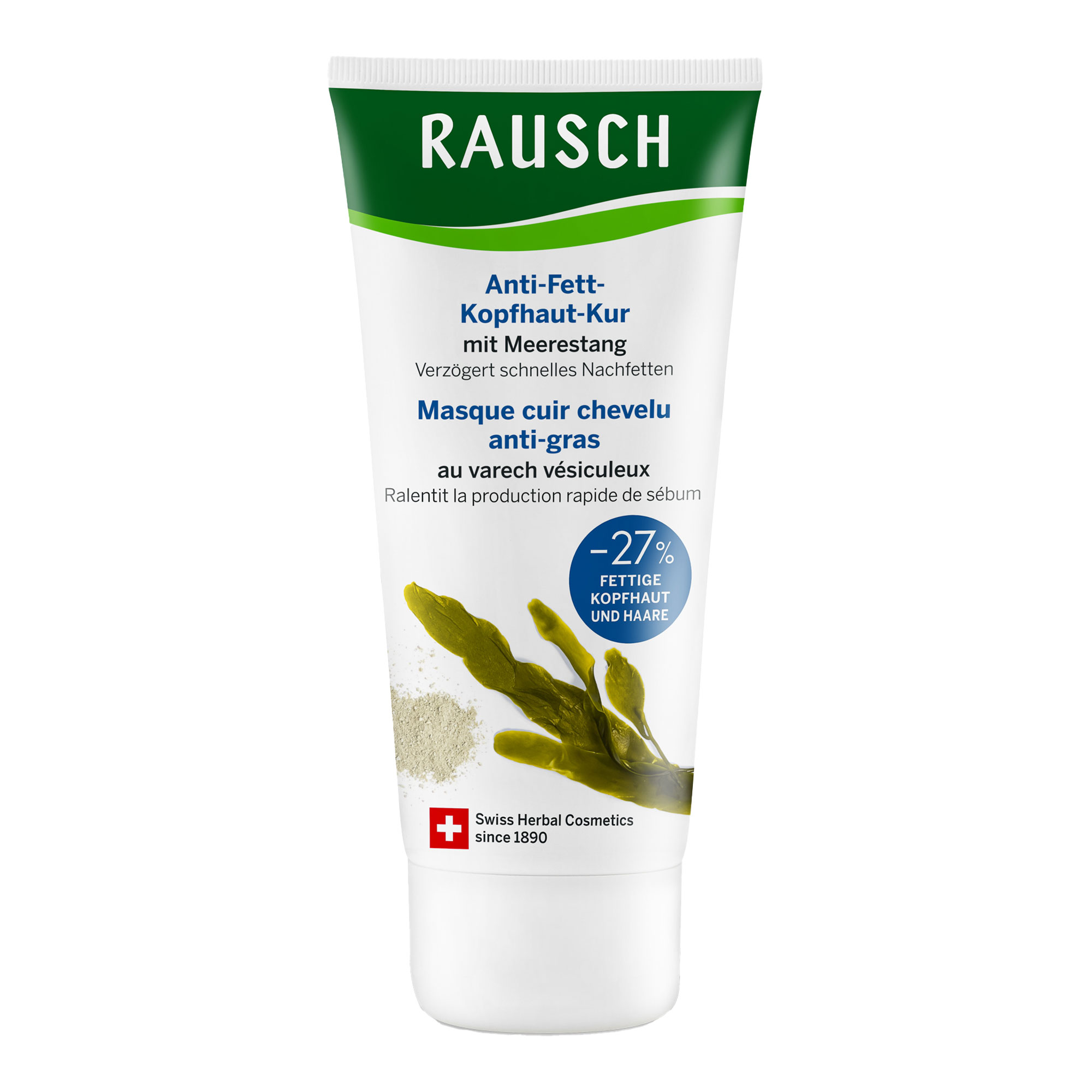 Rausch Anti-Fett-Kopfhaut-Kur mit Meerestang