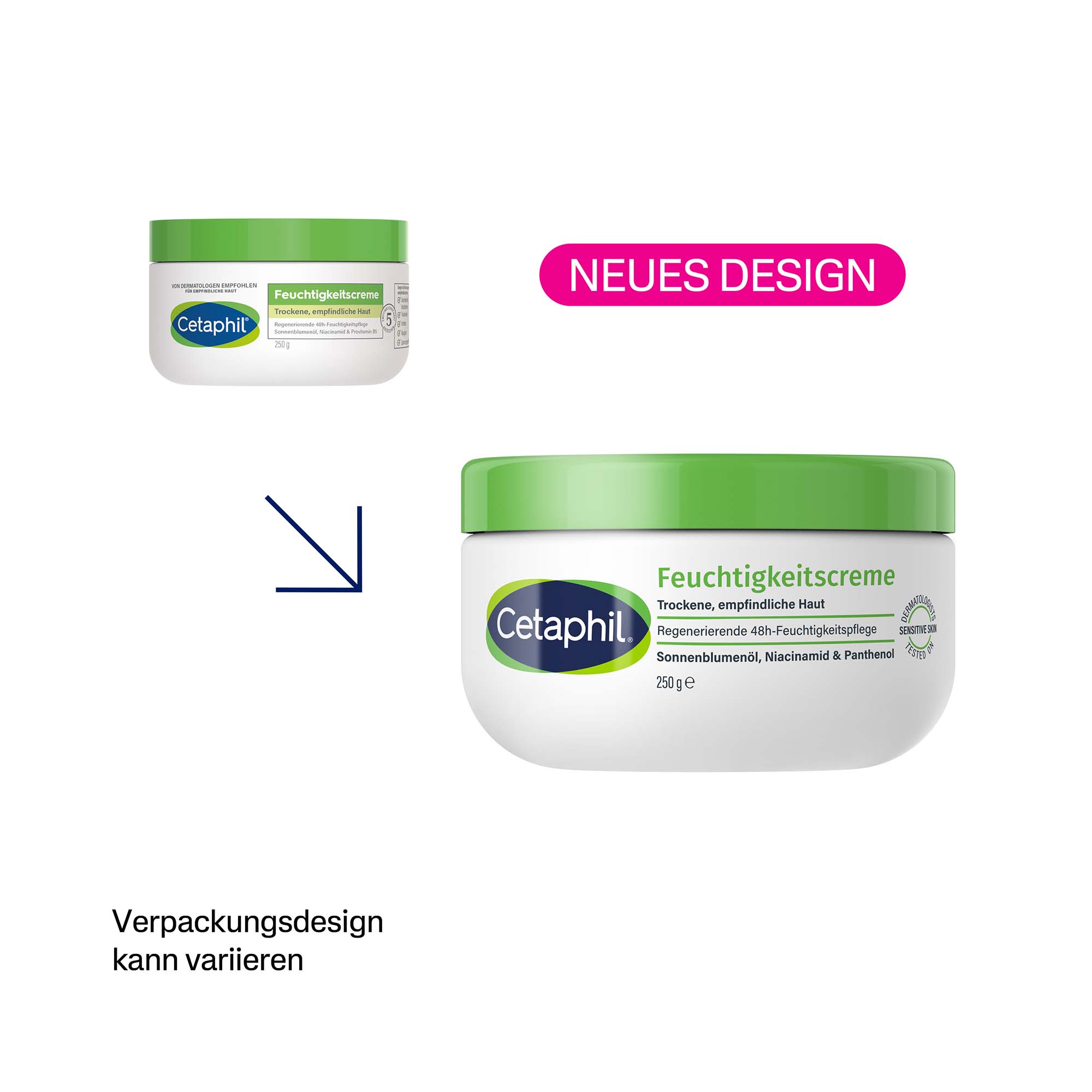 Cetaphil Feuchtigkeitscreme für trockene, empfindliche Haut