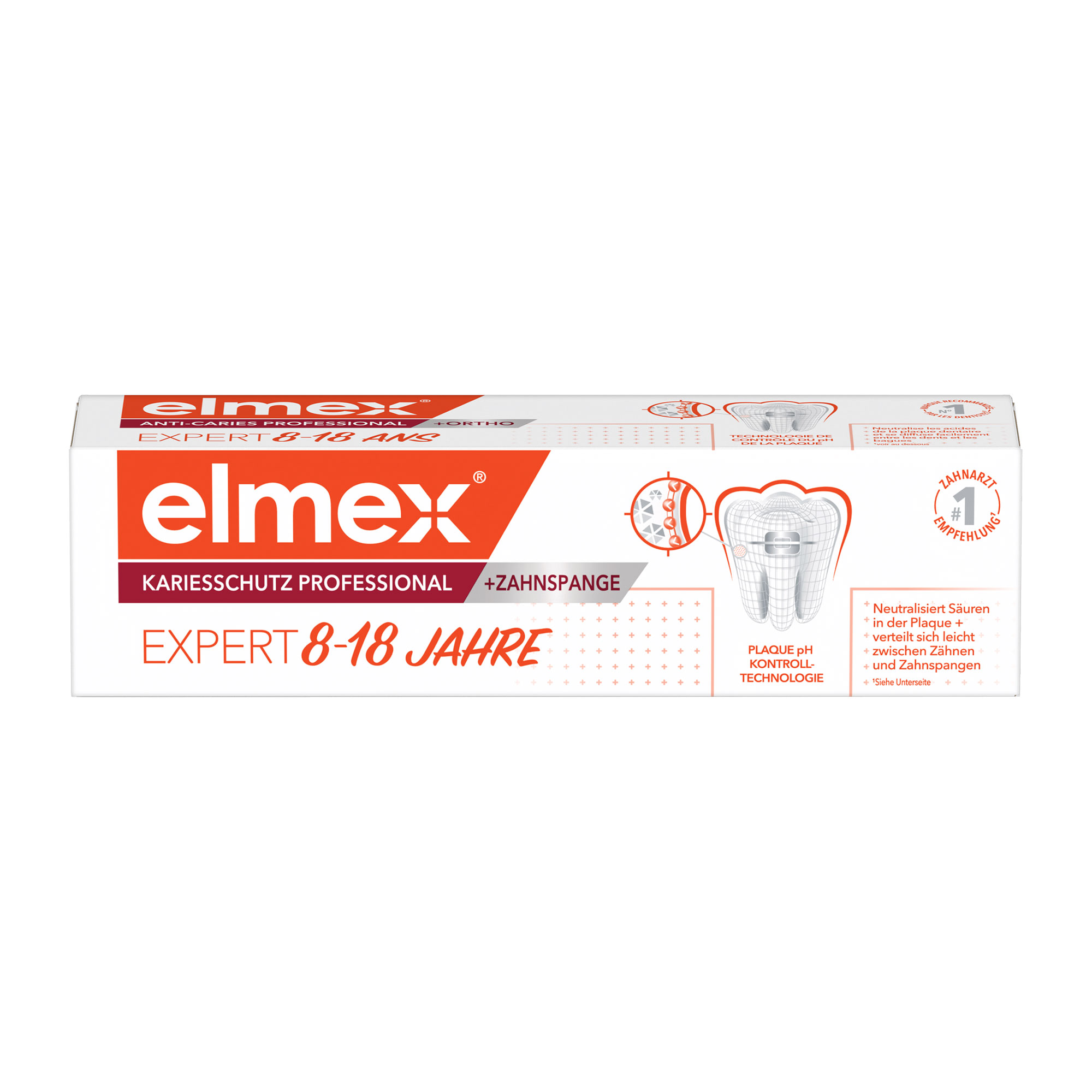 Elmex Zahnpasta Kariesschutz Professional + Zahnspange