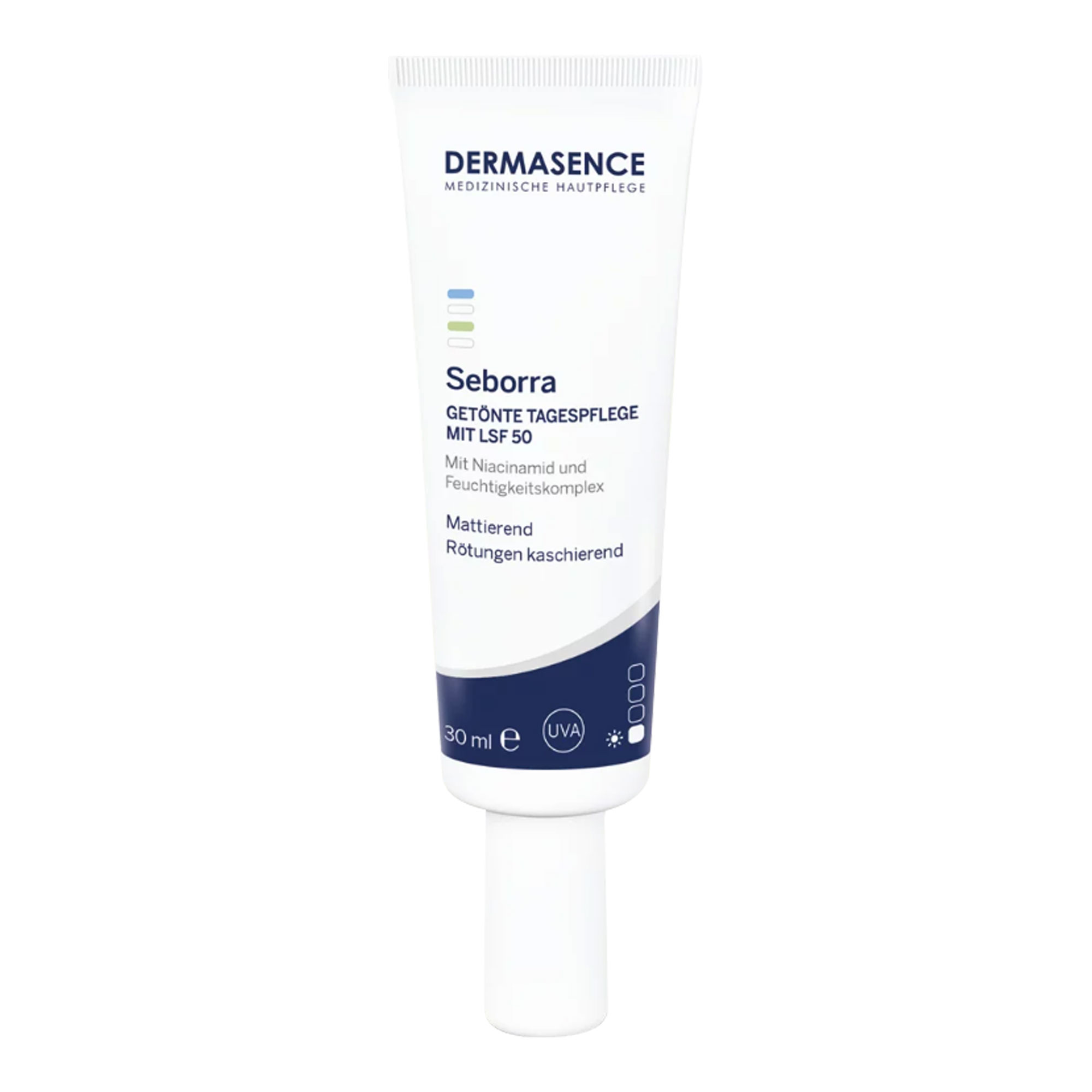 Dermasence Seborra Getönte Tagescreme mit LSF50