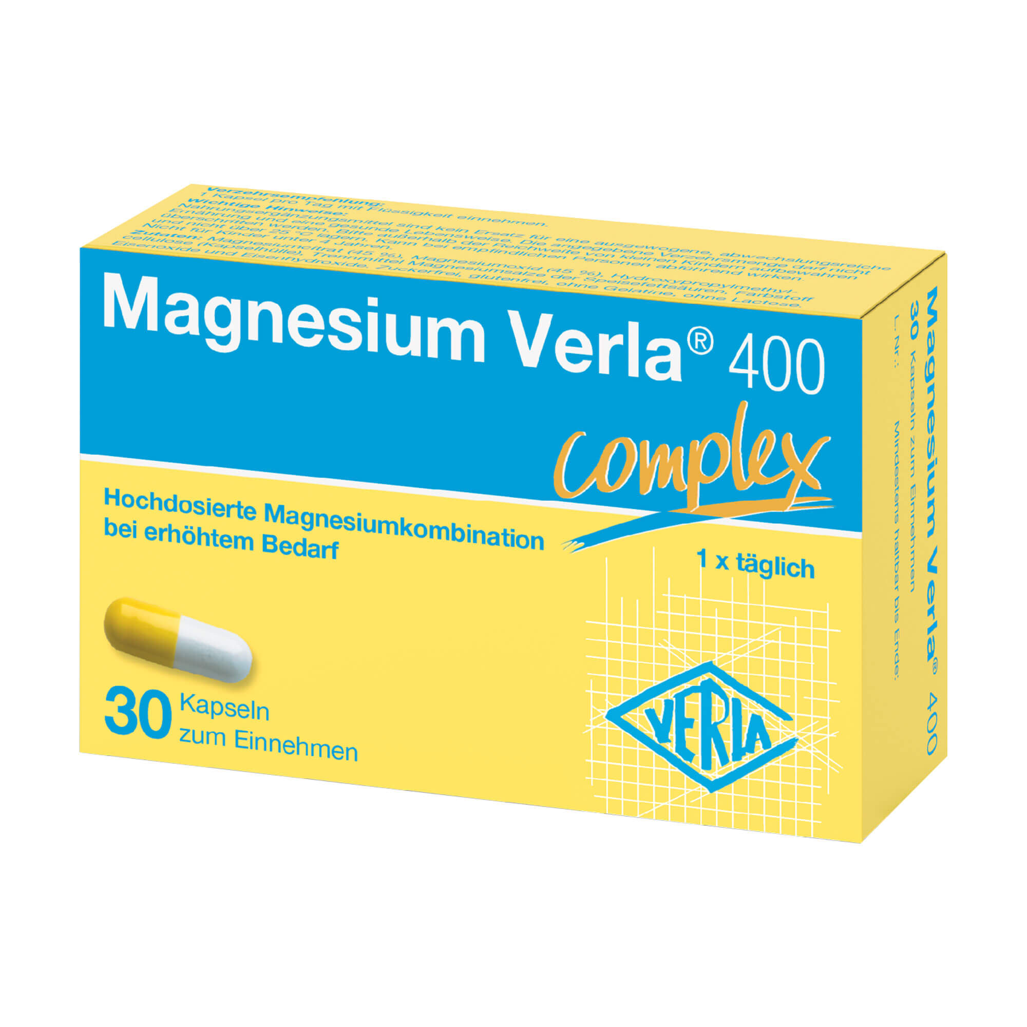 Magnesium Verla 400 Kapseln