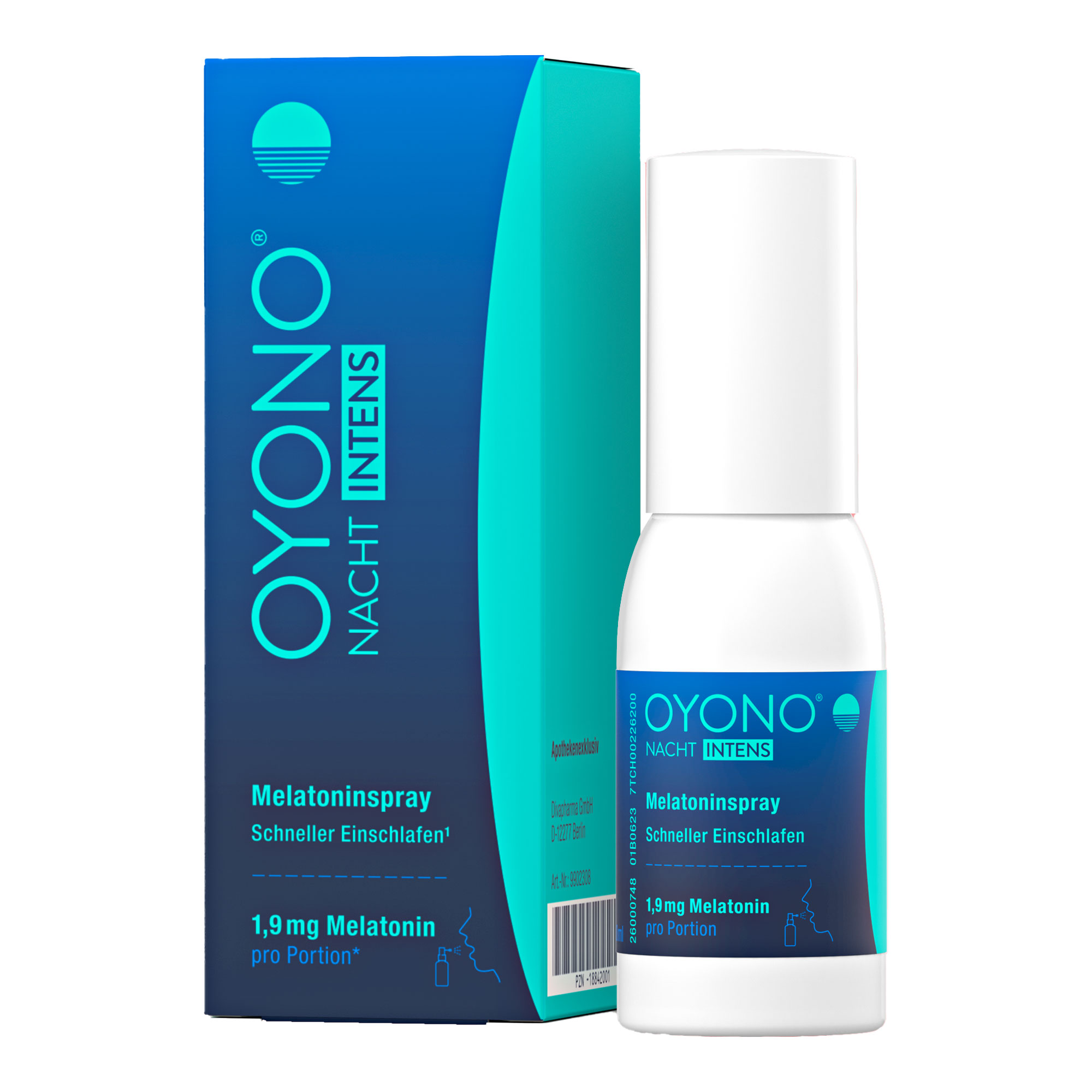 Oyono Nacht Intens Melatoninspray