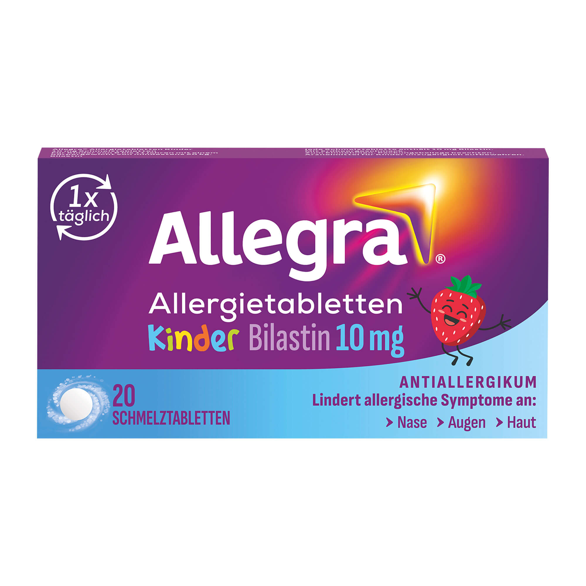 Allegra Allergietabletten Kinder 10 mg Schmelztabletten