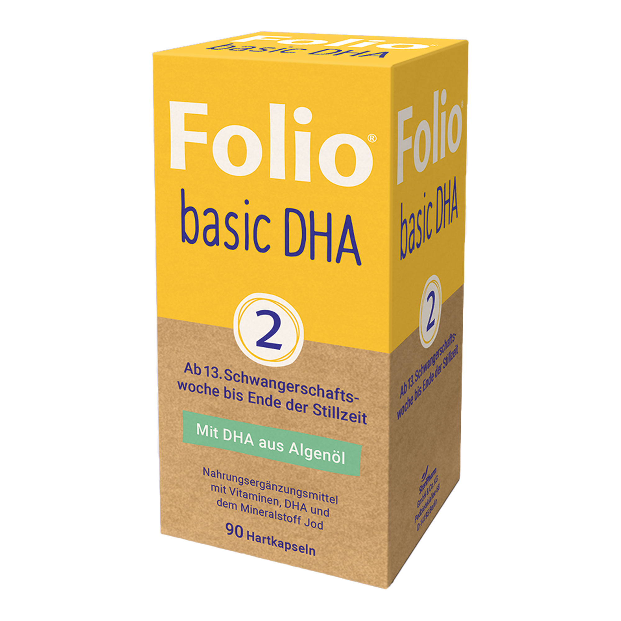 Folio 2 basic DHA Hartkapseln