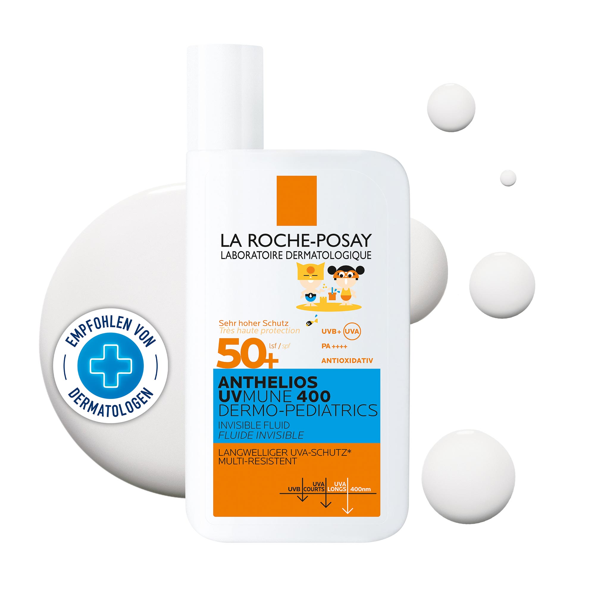 La Roche Posay Anthelios Dermo Kids Sonnenfluid LSF 50+