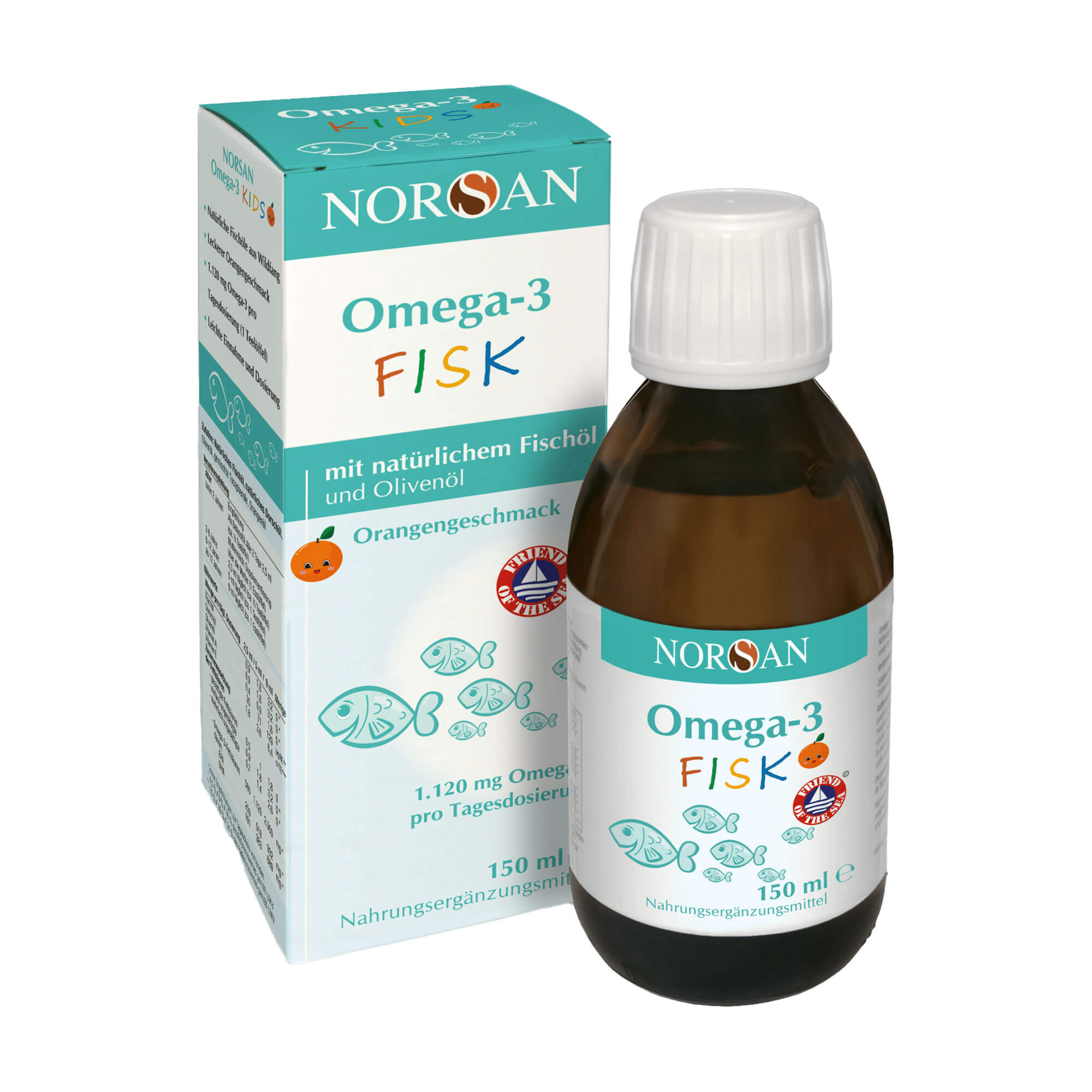 Norsan Omega-3 Fisk Öl für Kinder