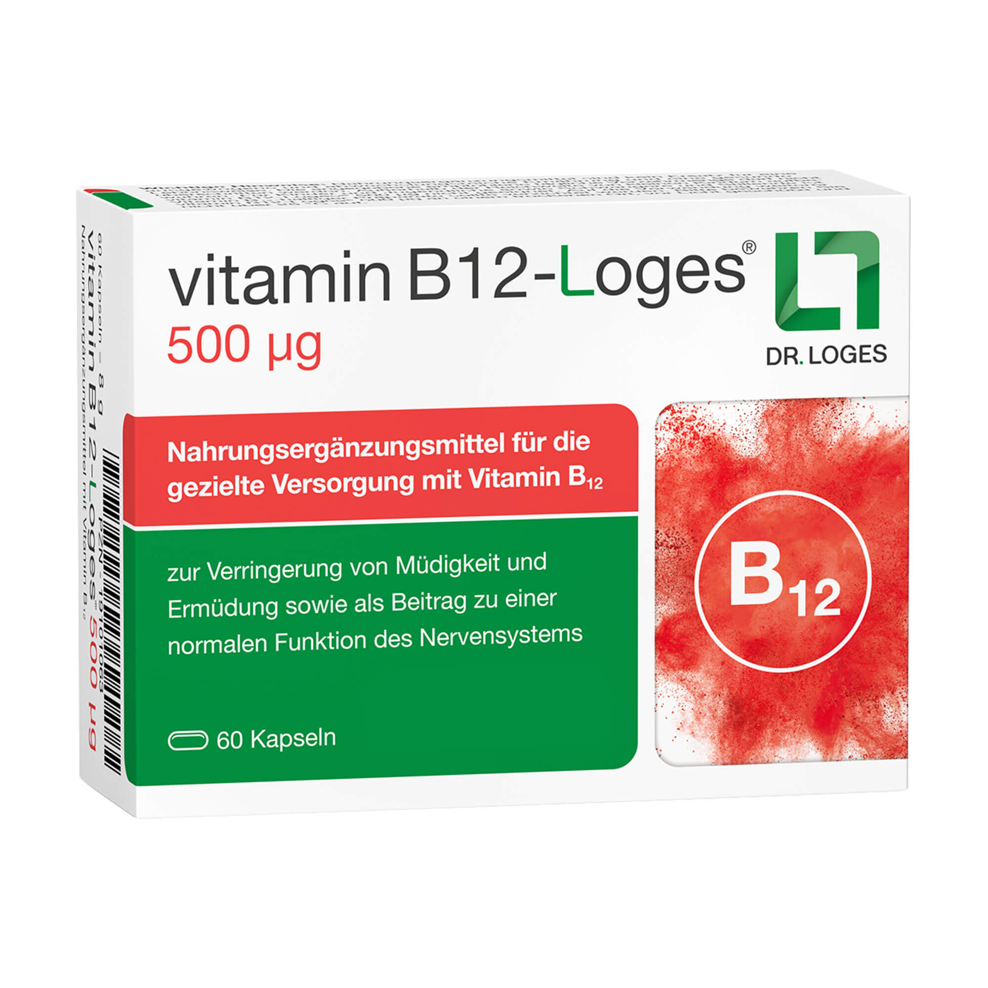 Vitamin B12-Loges 500 µg Kapseln