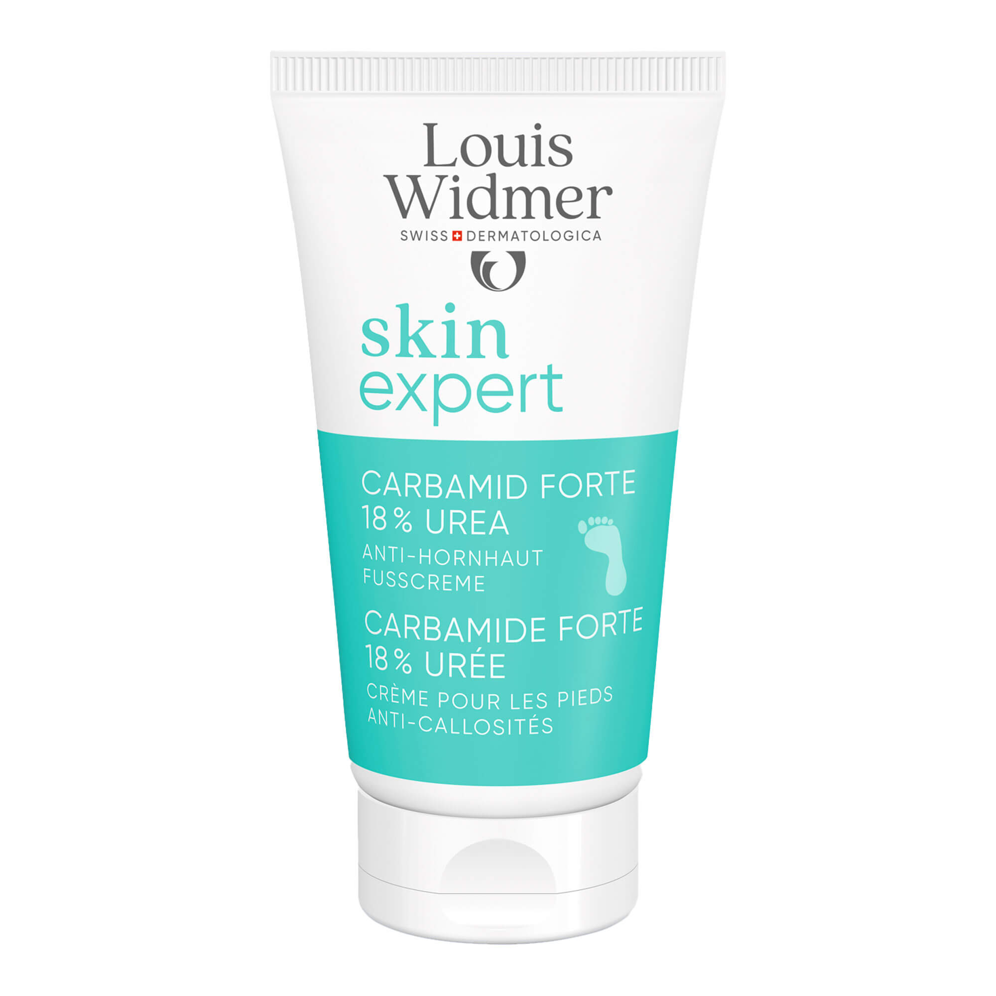 Louis Widmer skinexpert Carbamid F. Anti-Hornh. Fußcreme o.p