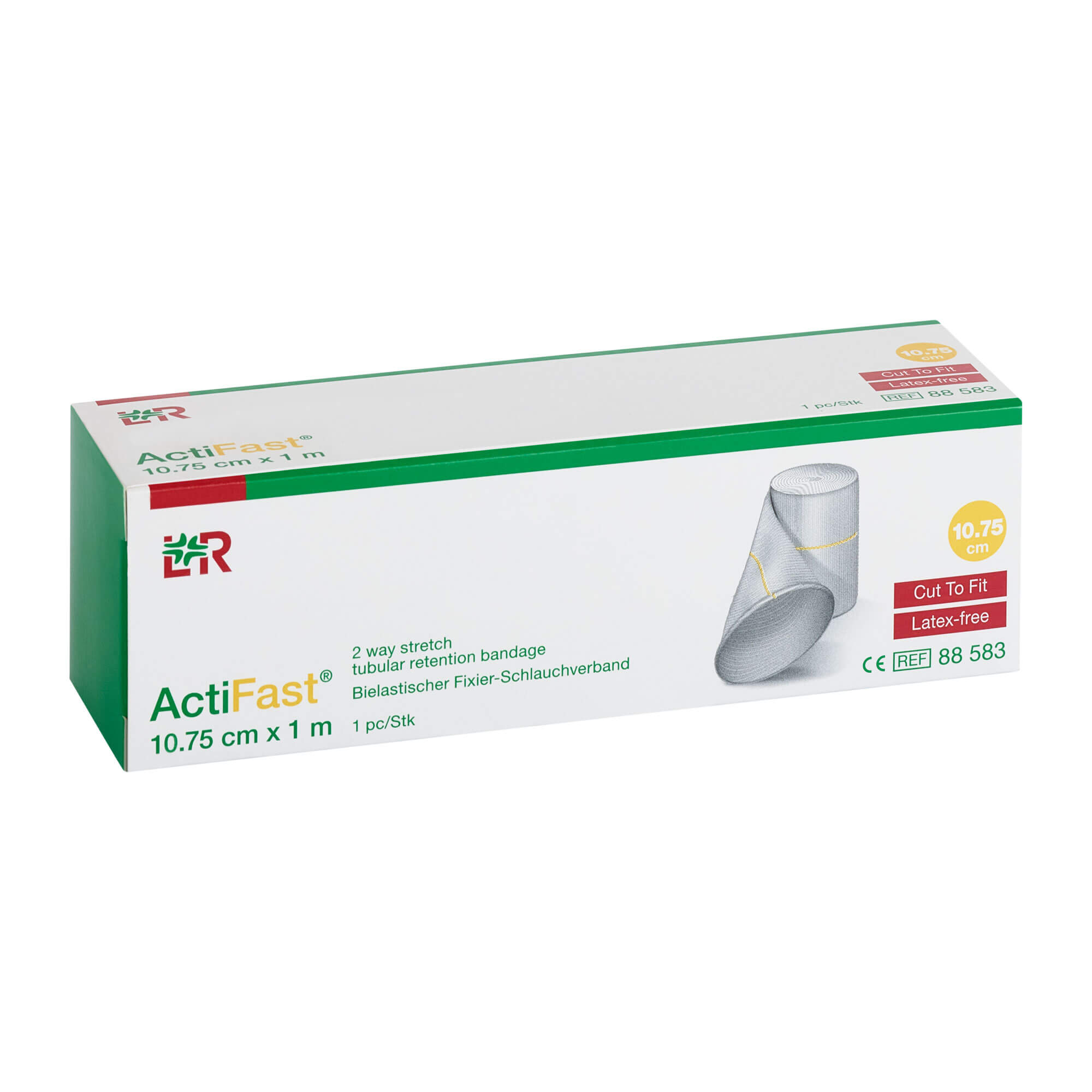ActiFast Schlauchverband 10,75 cm x 1 m gelb