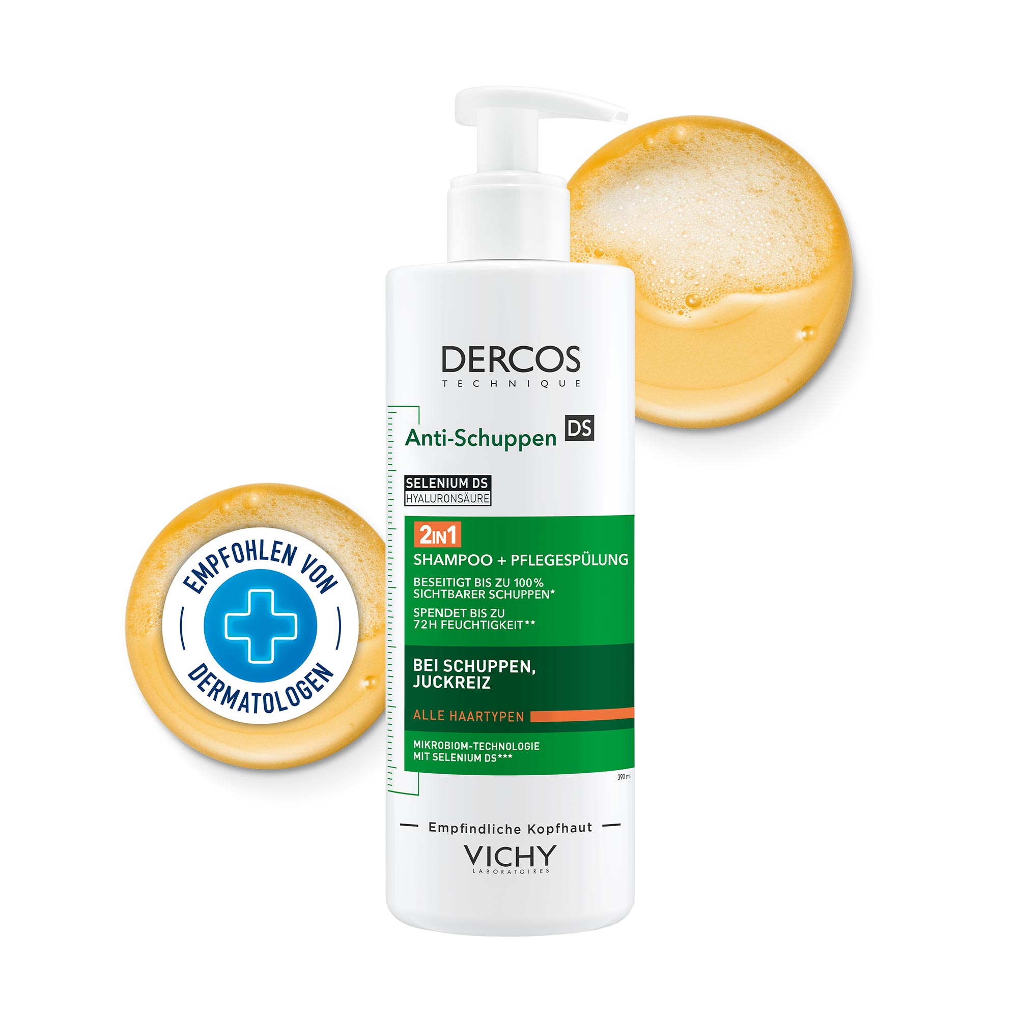Vichy Dercos Anti-Schuppen 2in1 Shampoo + Conditioner