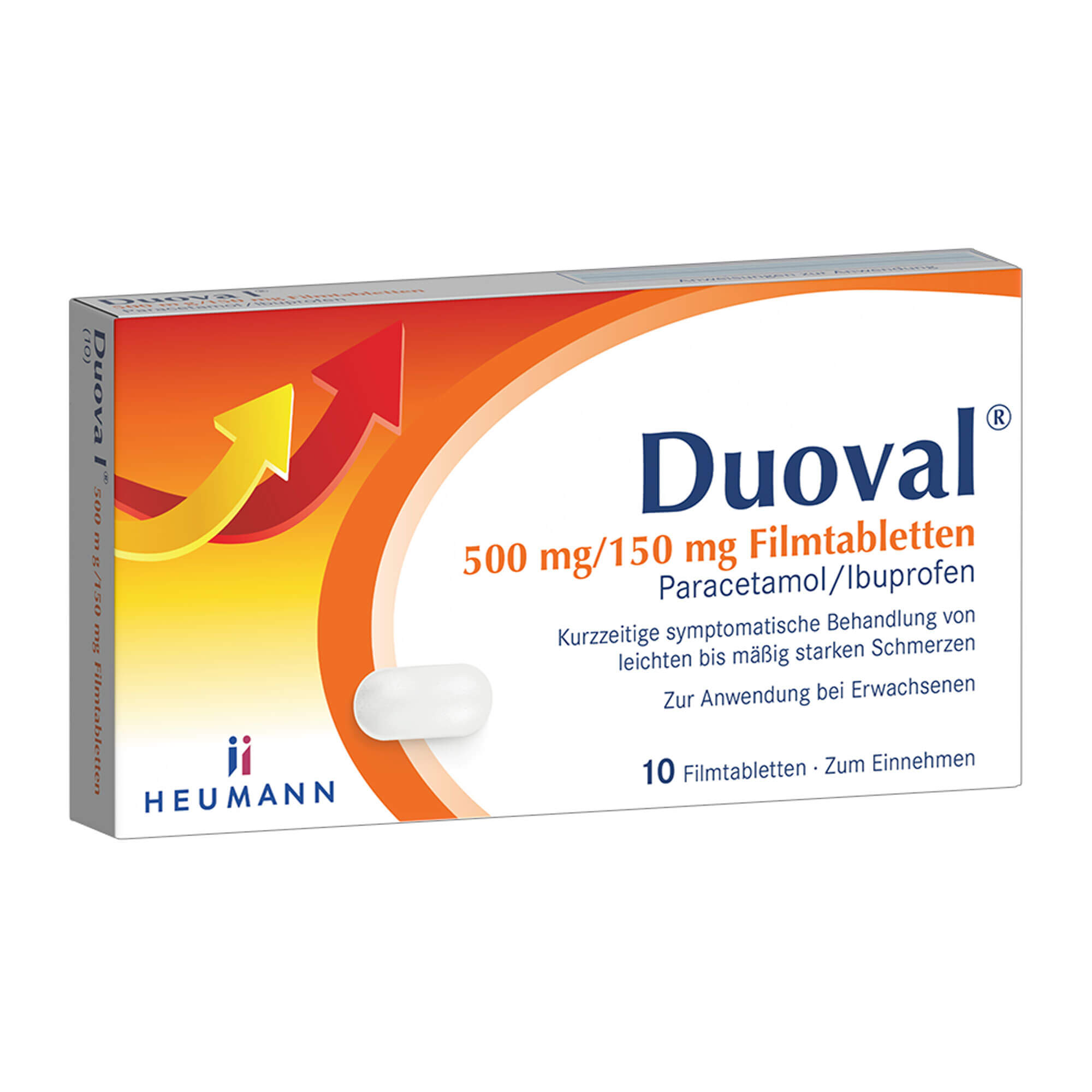 Duoval 500 mg/150 mg Filmtabletten