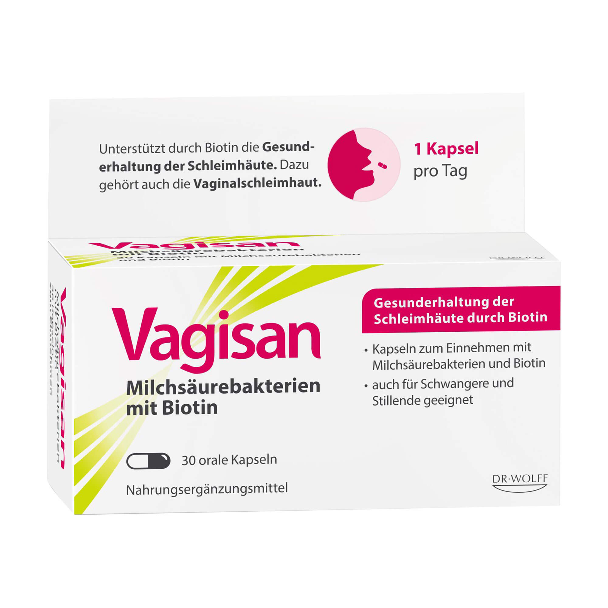 Vagisan Milchsäurebakterien mit Biotin