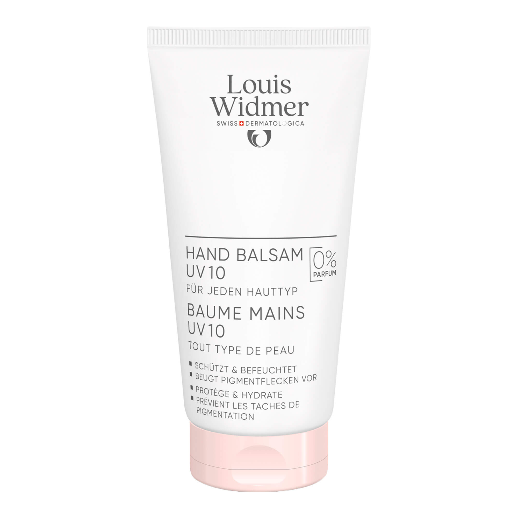 Louis Widmer Handbalsam UV 10 unparfümiert