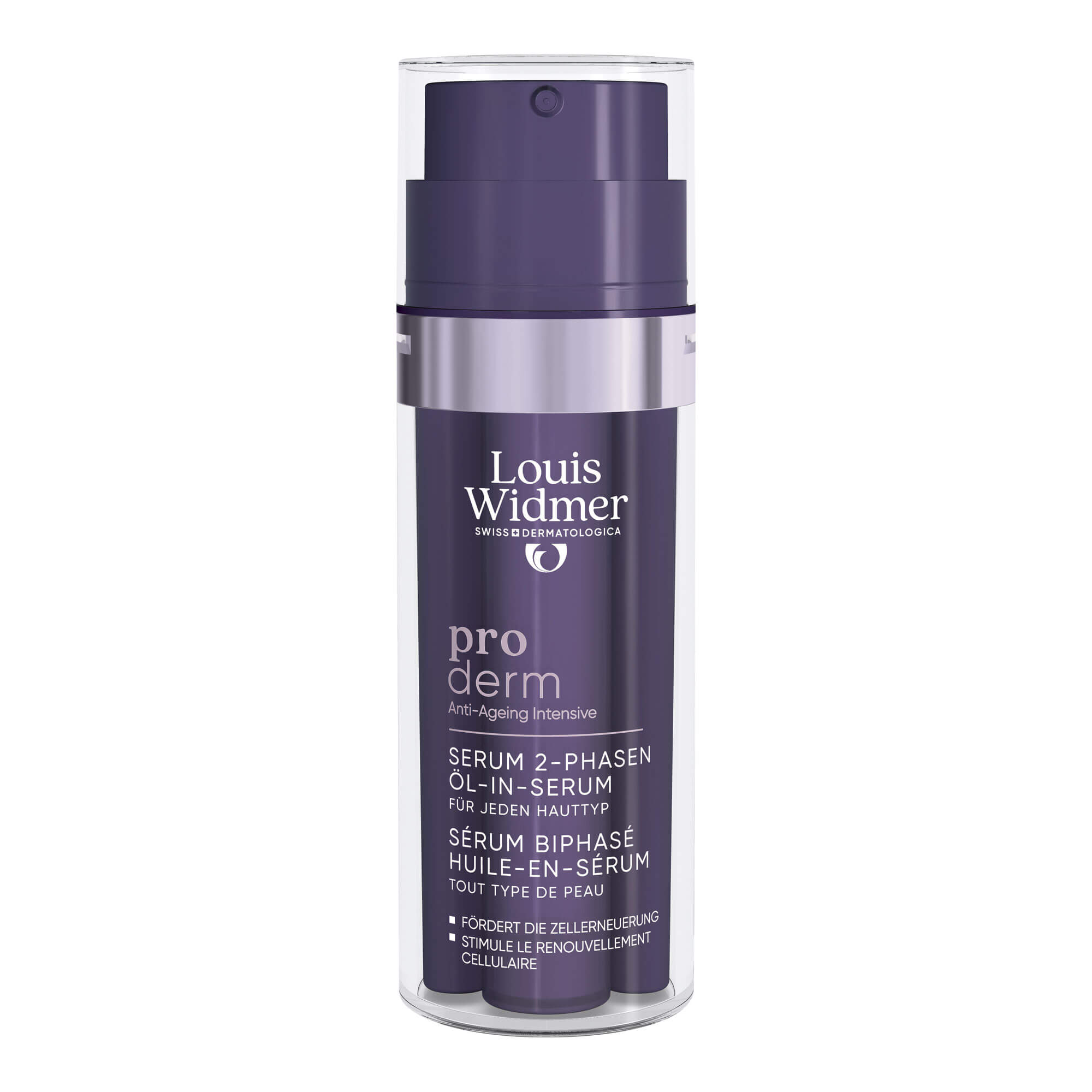 Widmer proderm Serum 2-Phasen Öl-in-Serum leicht parfümiert
