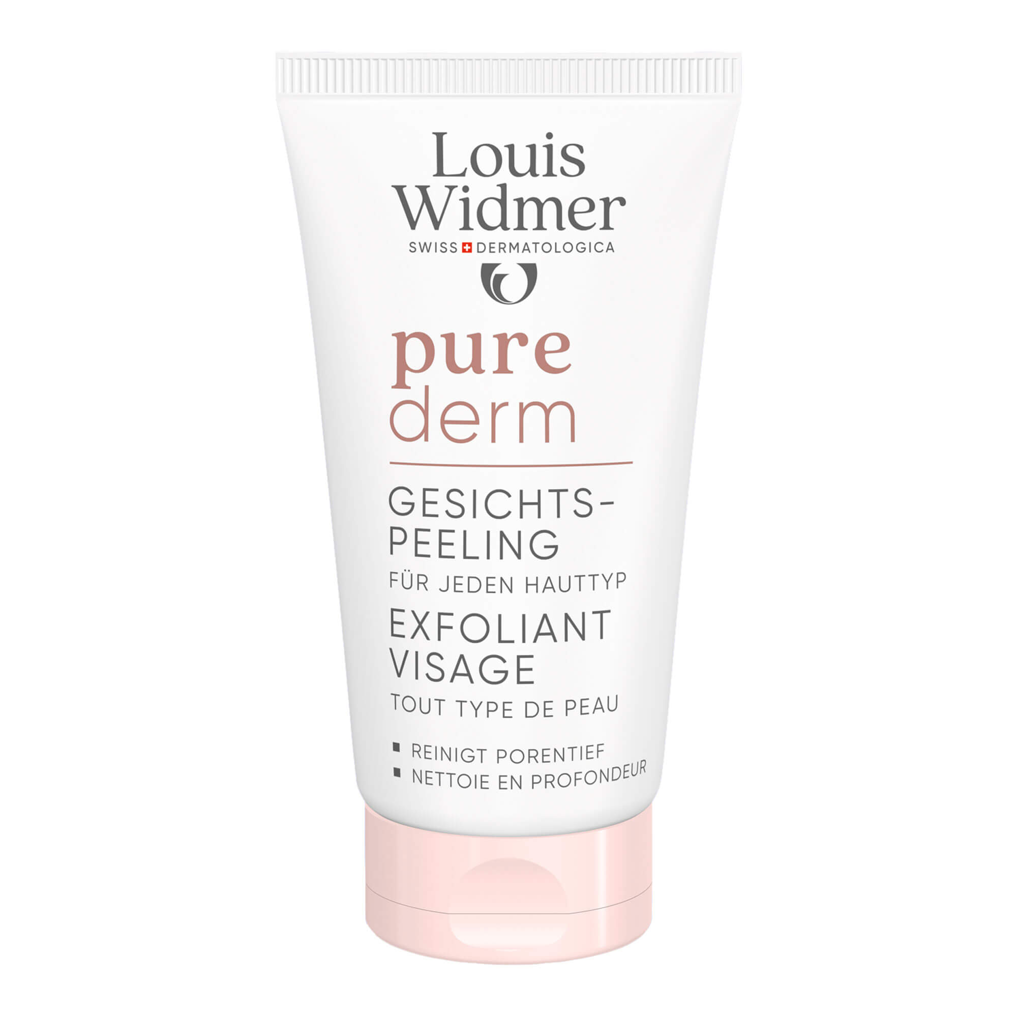 Widmer purederm Gesichtspeeling leicht parfümiert