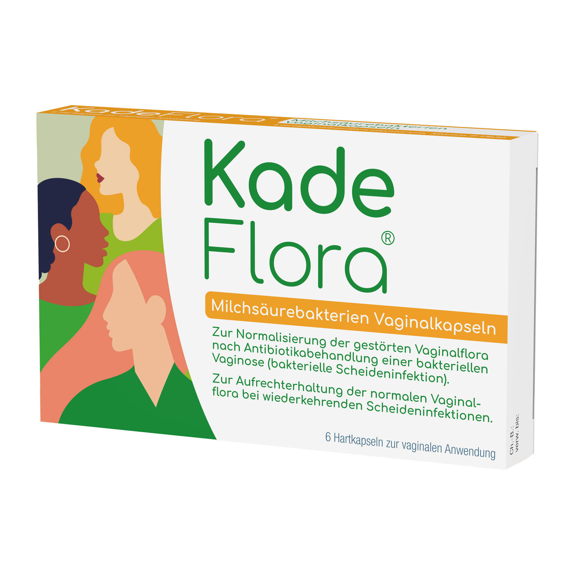 KadeFlora Milchsäurebakterien Vaginalkapseln