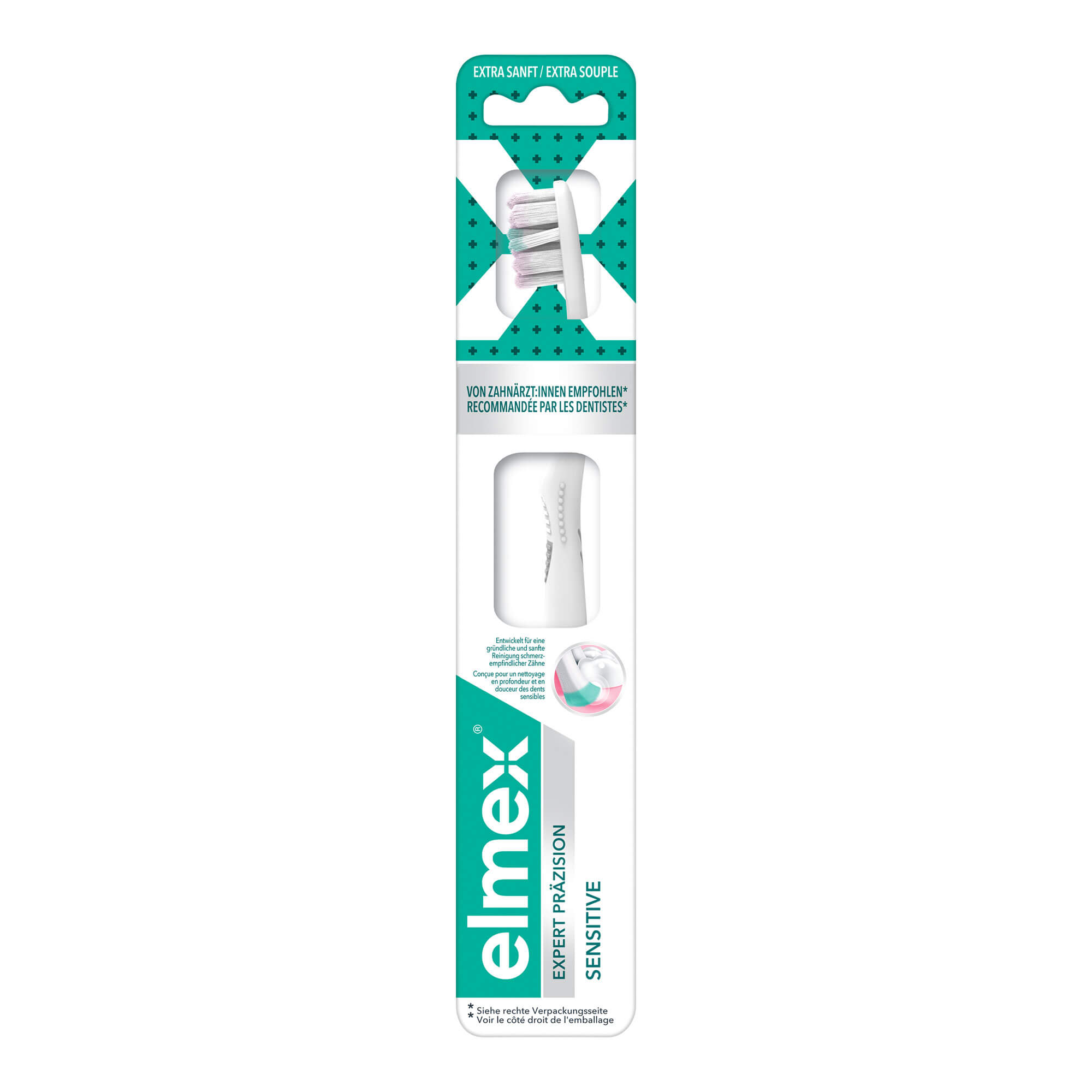Elmex Expert Präzision sensitive Zahnbürste sanft