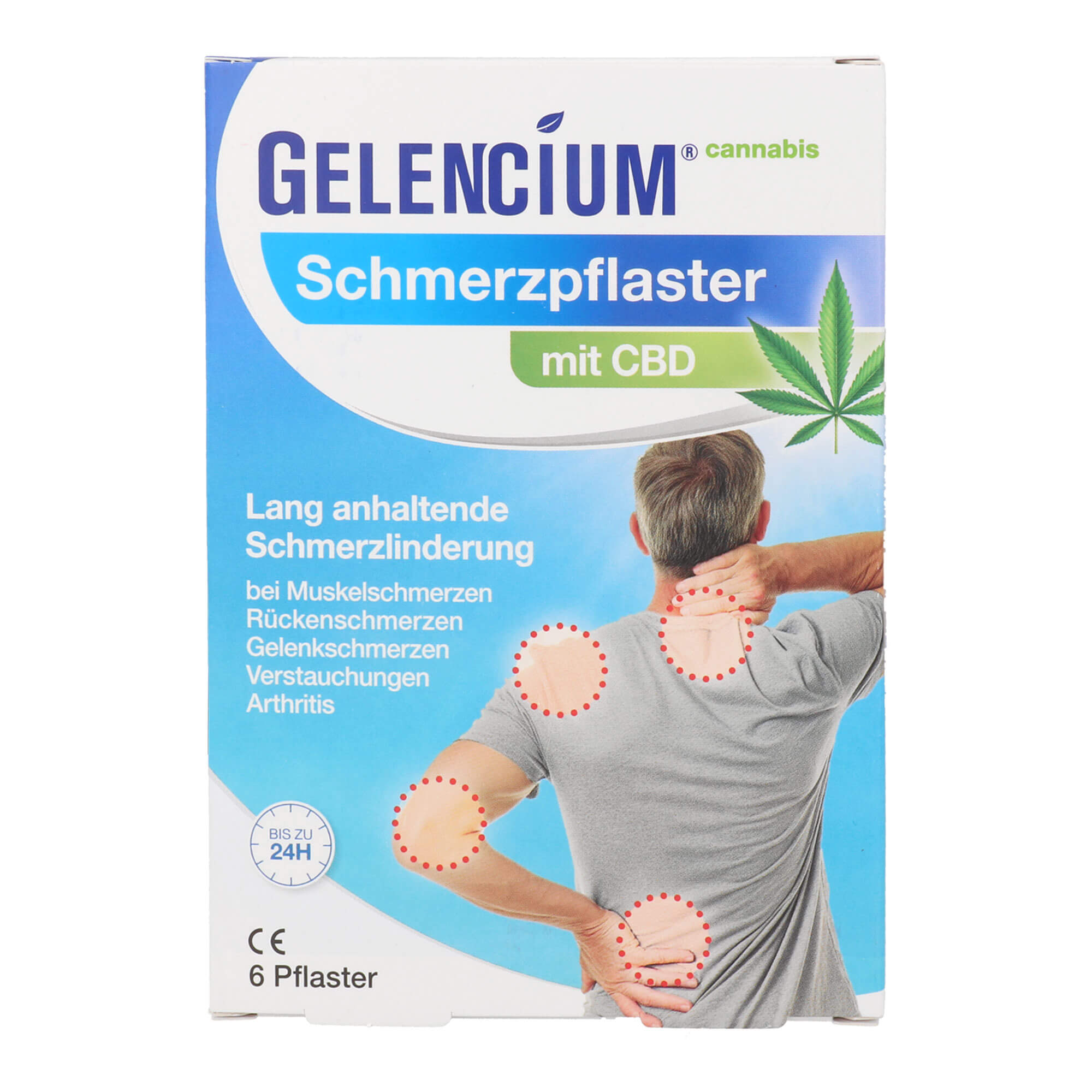 Gelencium Schmerzpflaster mit CBD