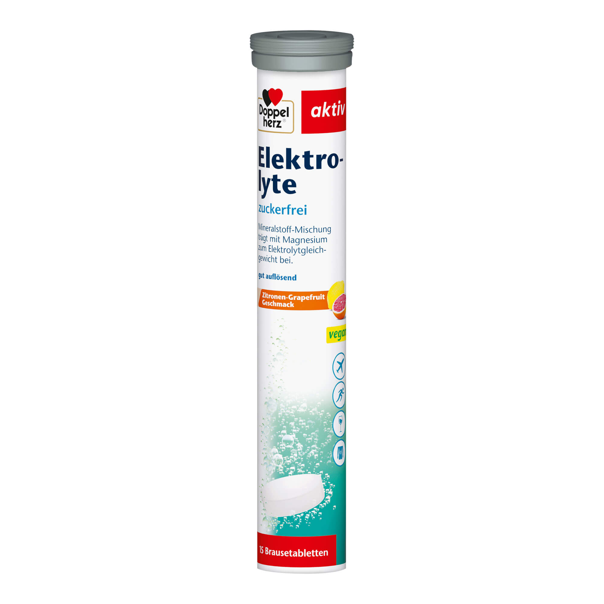 Doppelherz aktiv Elektrolyte zuckerfrei Brausetabletten