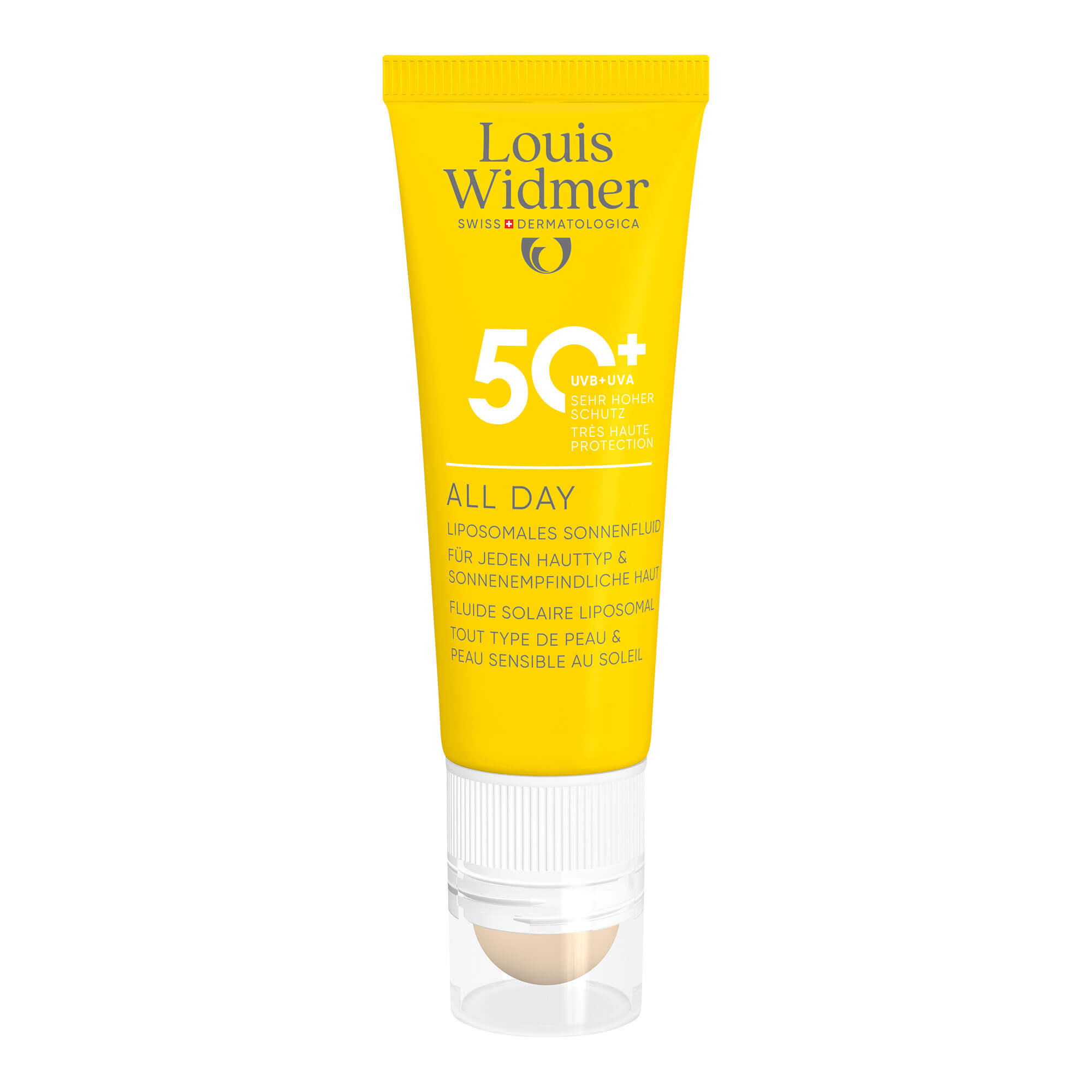 Louis Widmer All Day 50+ mit Lippenpflege Stift 50
