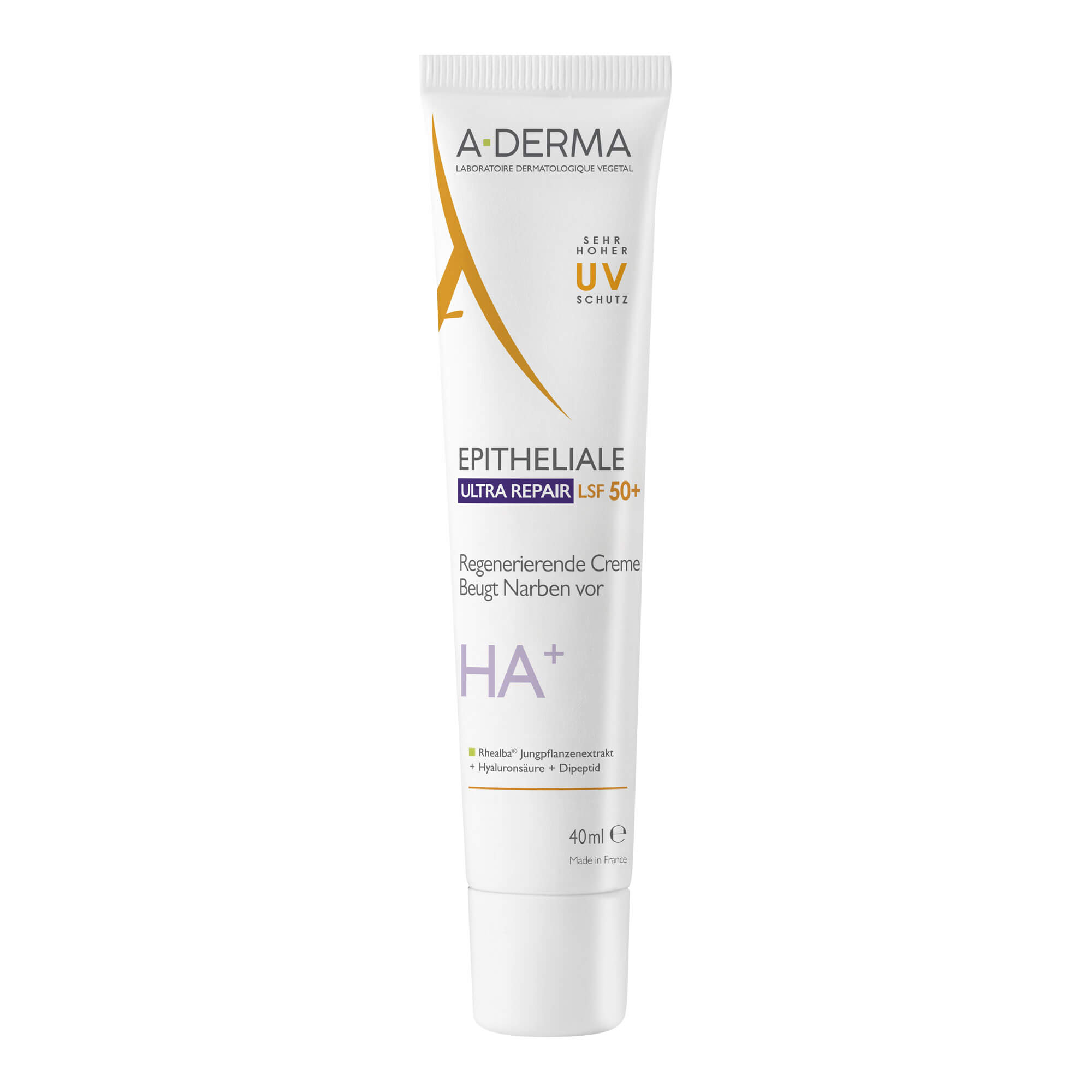 A-Derma Epitheliale Ultra Repair Regenerierende Creme LSF50+