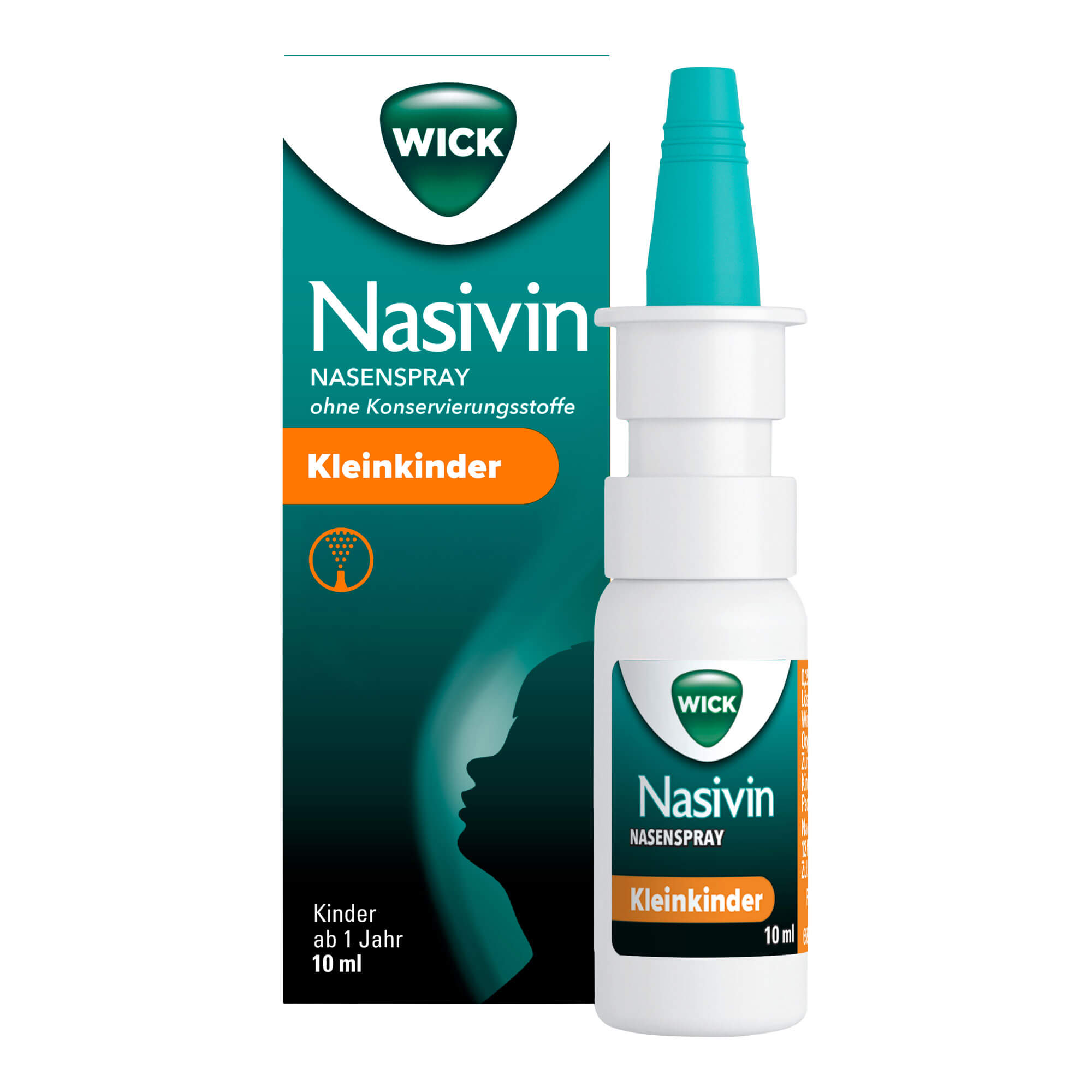 Wick Nasivin Nasenspray ohne Konservierungsstoffe Kleinkind