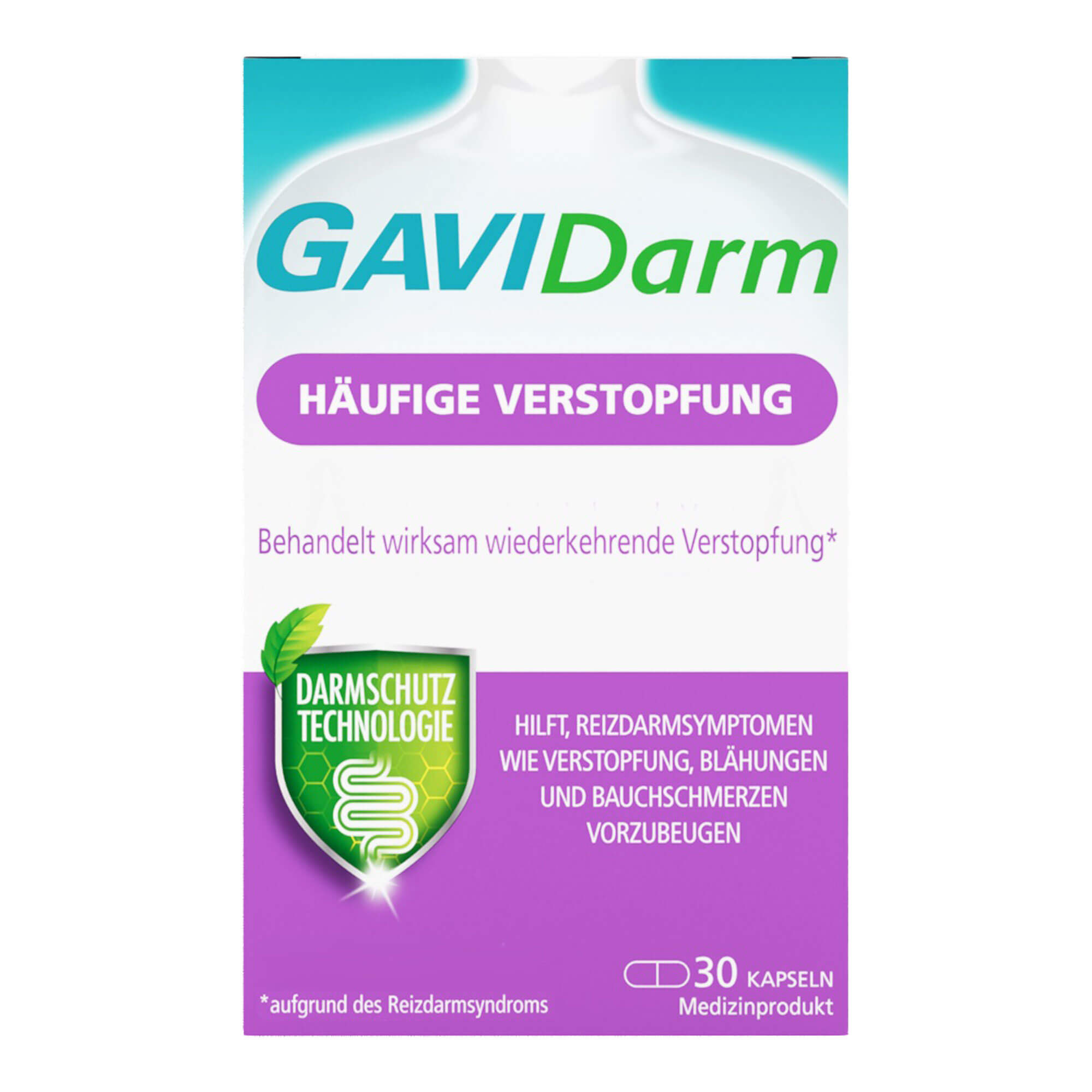 GaviDarm Häufige Verstopfung Kapseln
