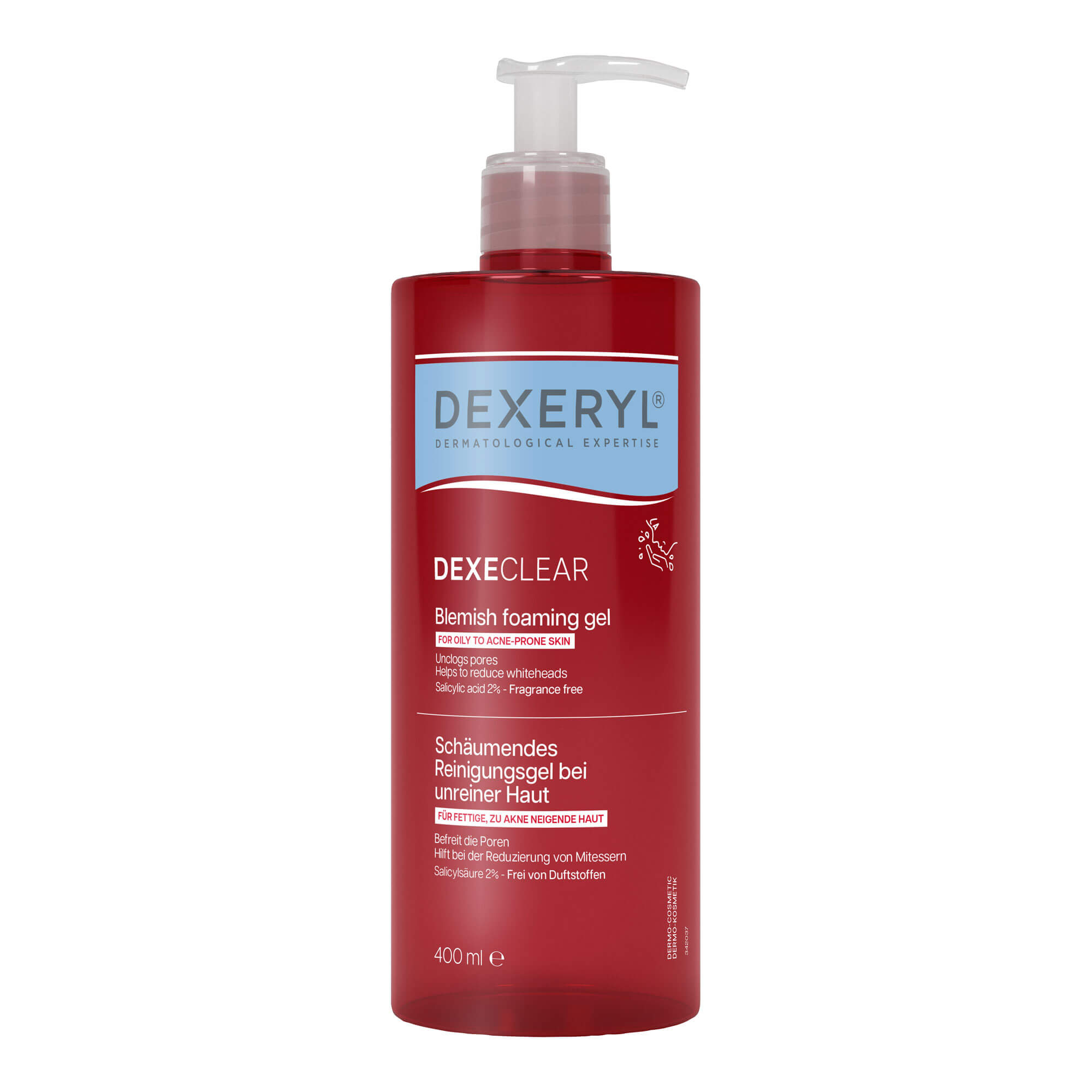 Dexeryl Dexeclear Anti-Unreinheiten schäumendes Gel