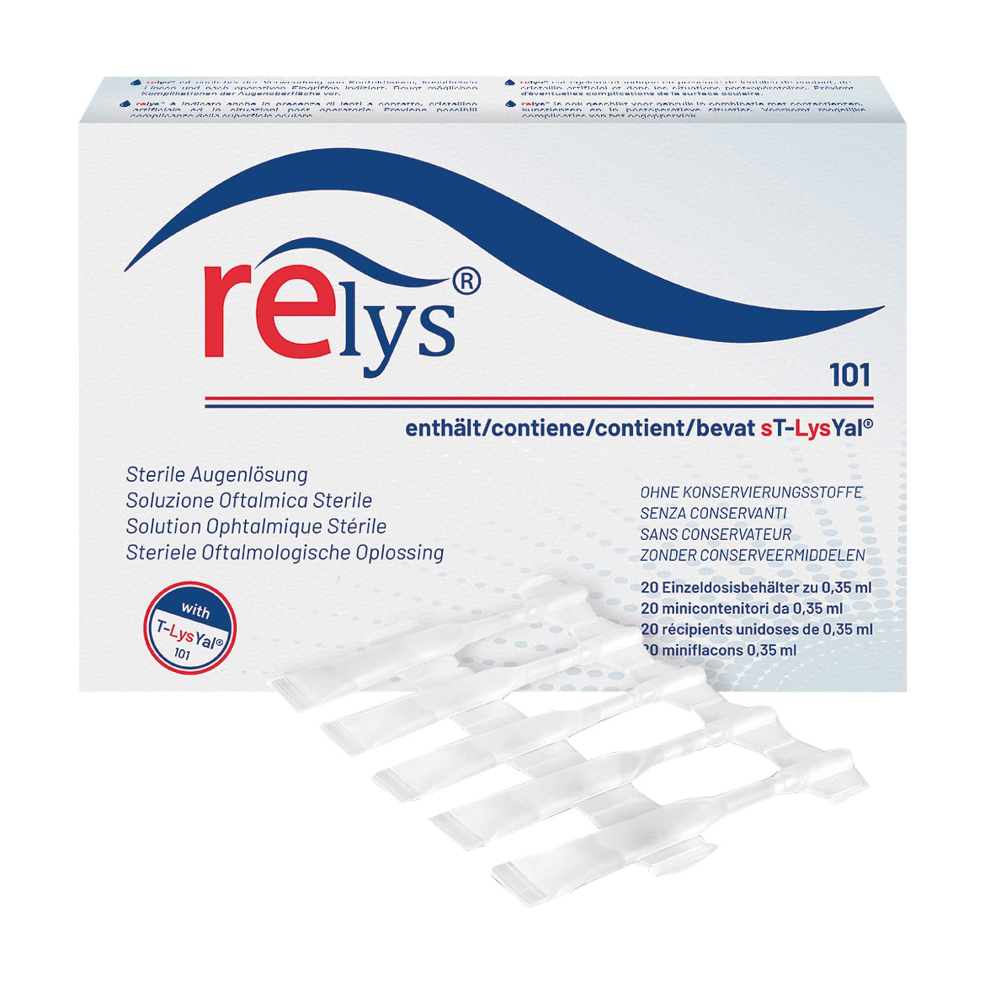 Relys Augentropfen Einmaldosen