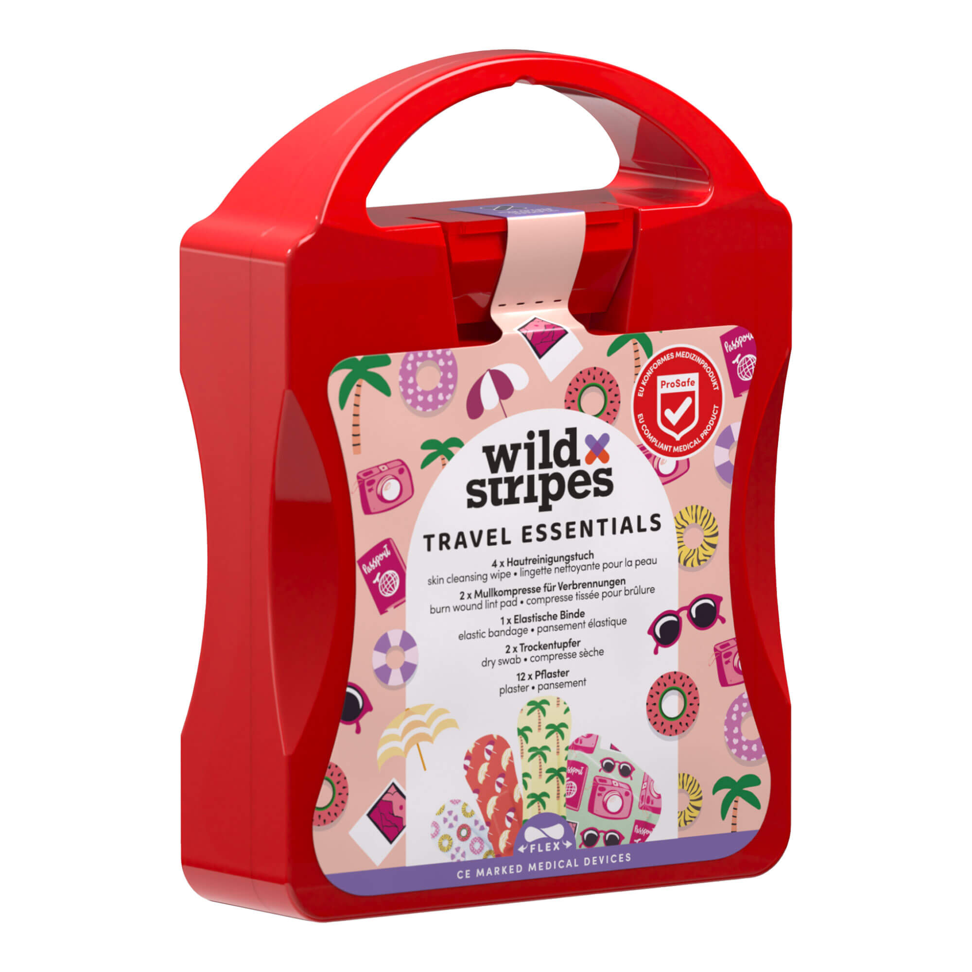 Wild Stripes Reise-Set - Erste-Hilfe Essentials